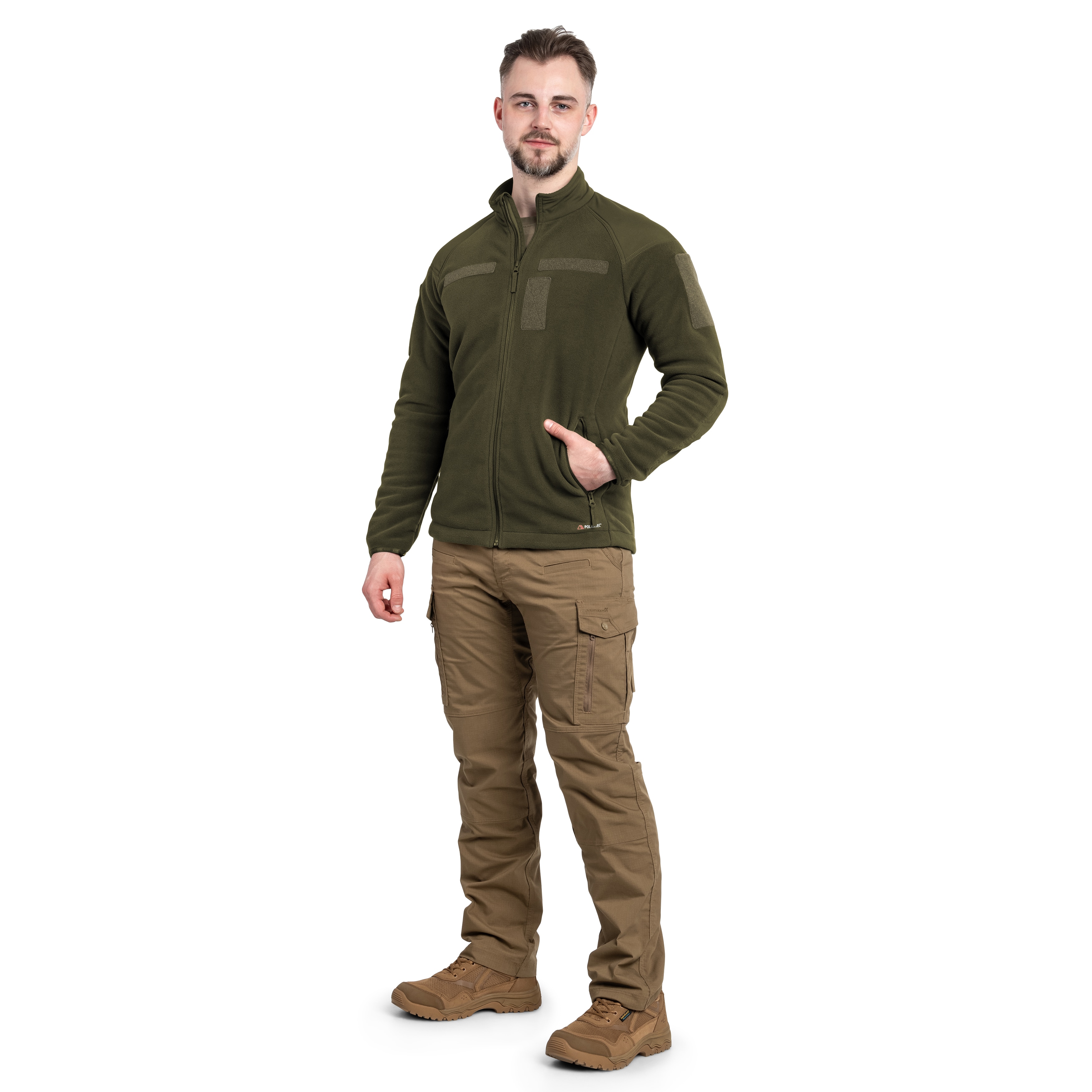 M-Tac - Combat Fleece Polartec Jacket - Fleecejacke - Dark Olive