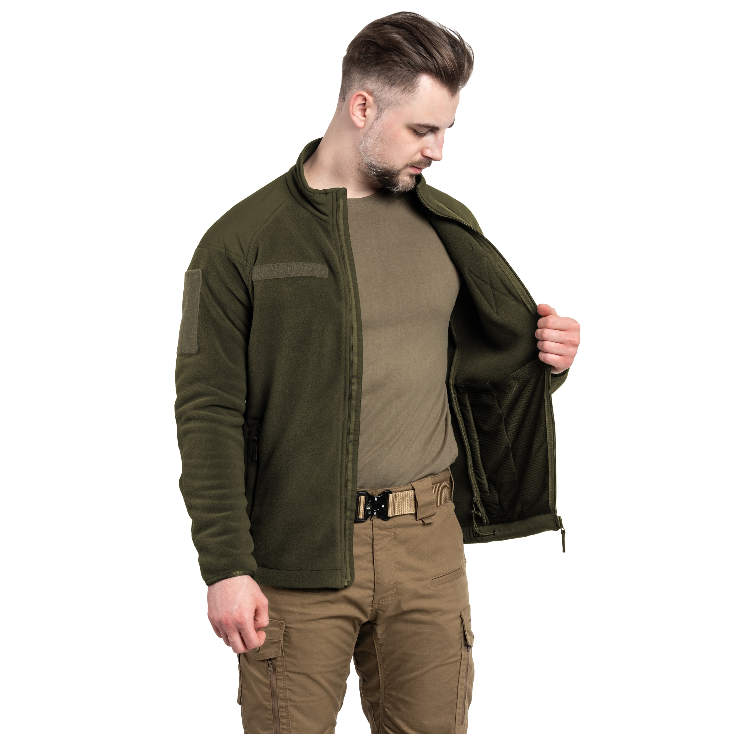 M-Tac - Combat Fleece Polartec Jacket - Fleecejacke - Dark Olive