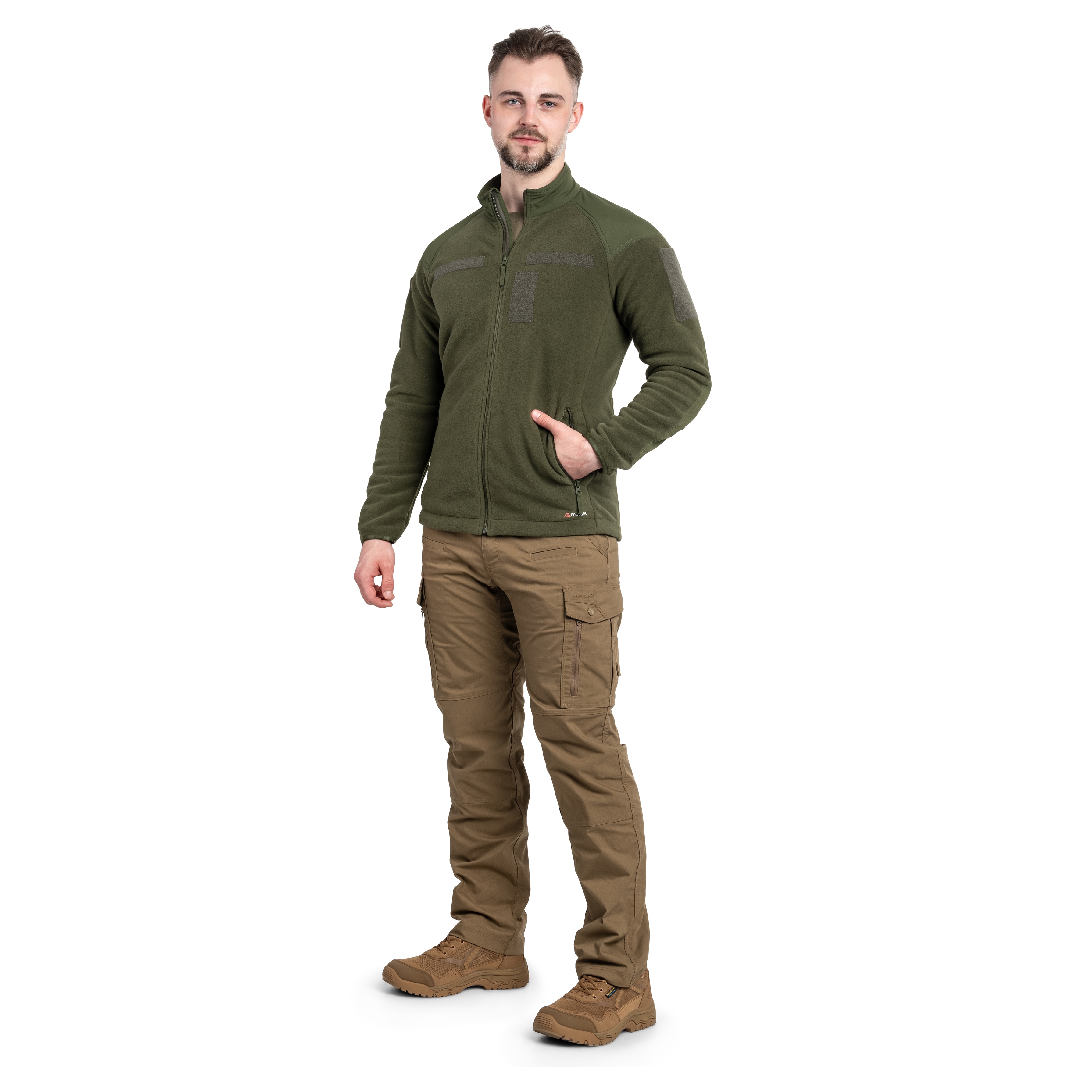 M-Tac - Combat Fleece Polartec Jacket - Fleecejacke - Army Olive