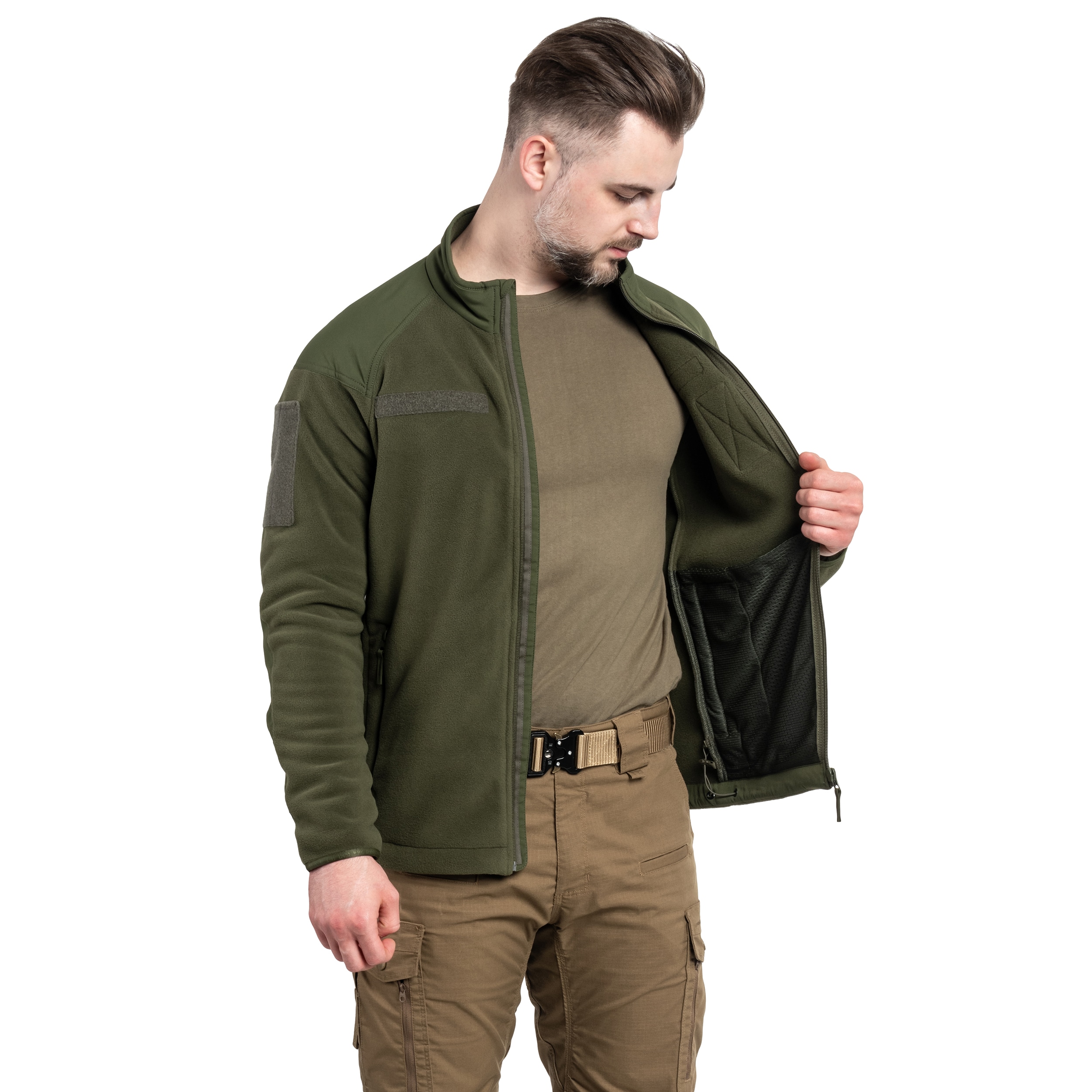 M-Tac - Combat Fleece Polartec Jacket - Fleecejacke - Army Olive