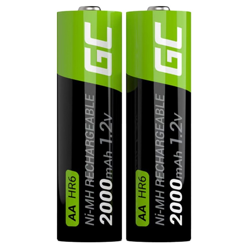 Green Cell - HR6/AA 2000 mAh Akku - 2 St.