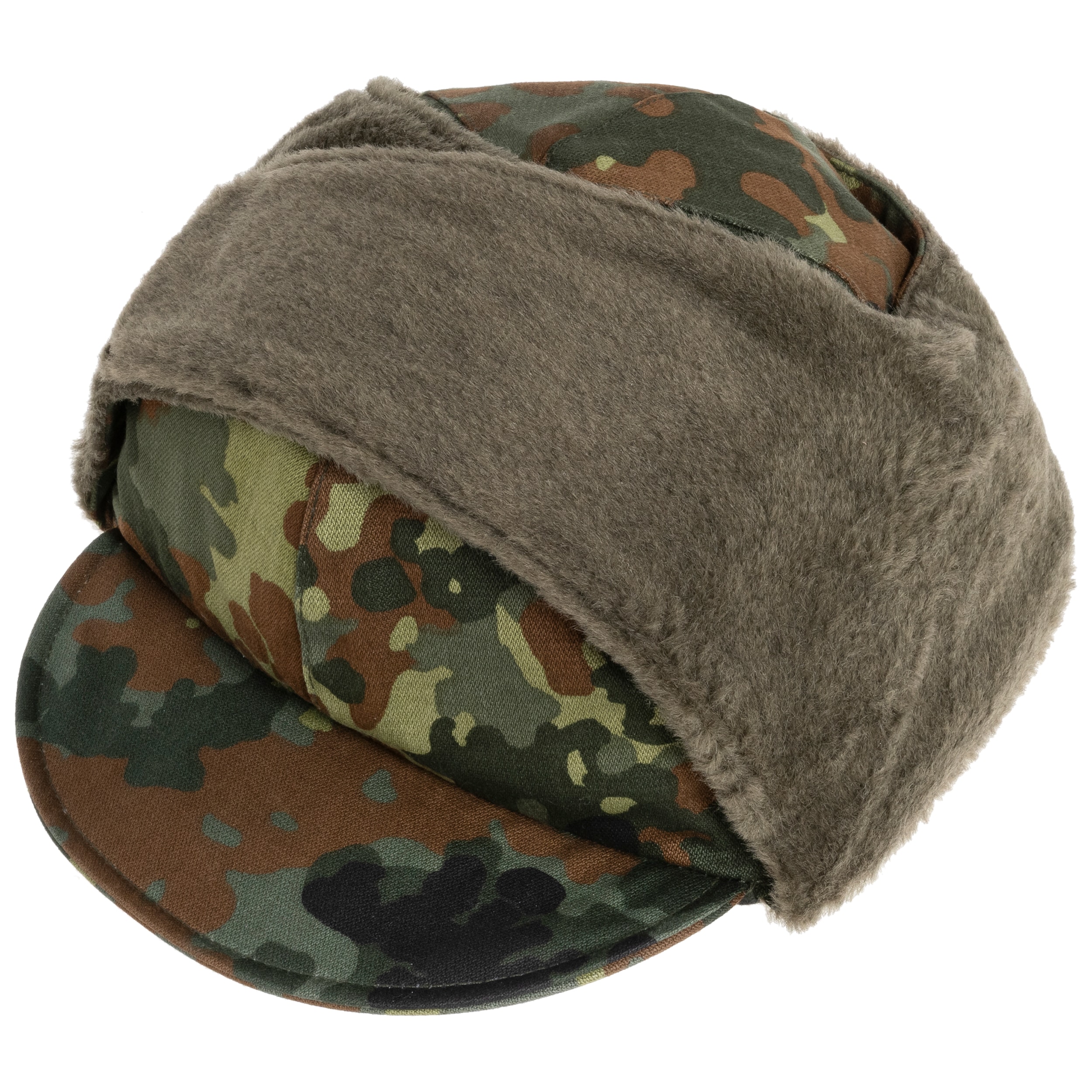 Wintermütze BW Flecktarn - wie neu - Military Surplus