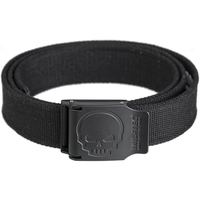 Mil-Tec - Skull Hosengürtel - Black