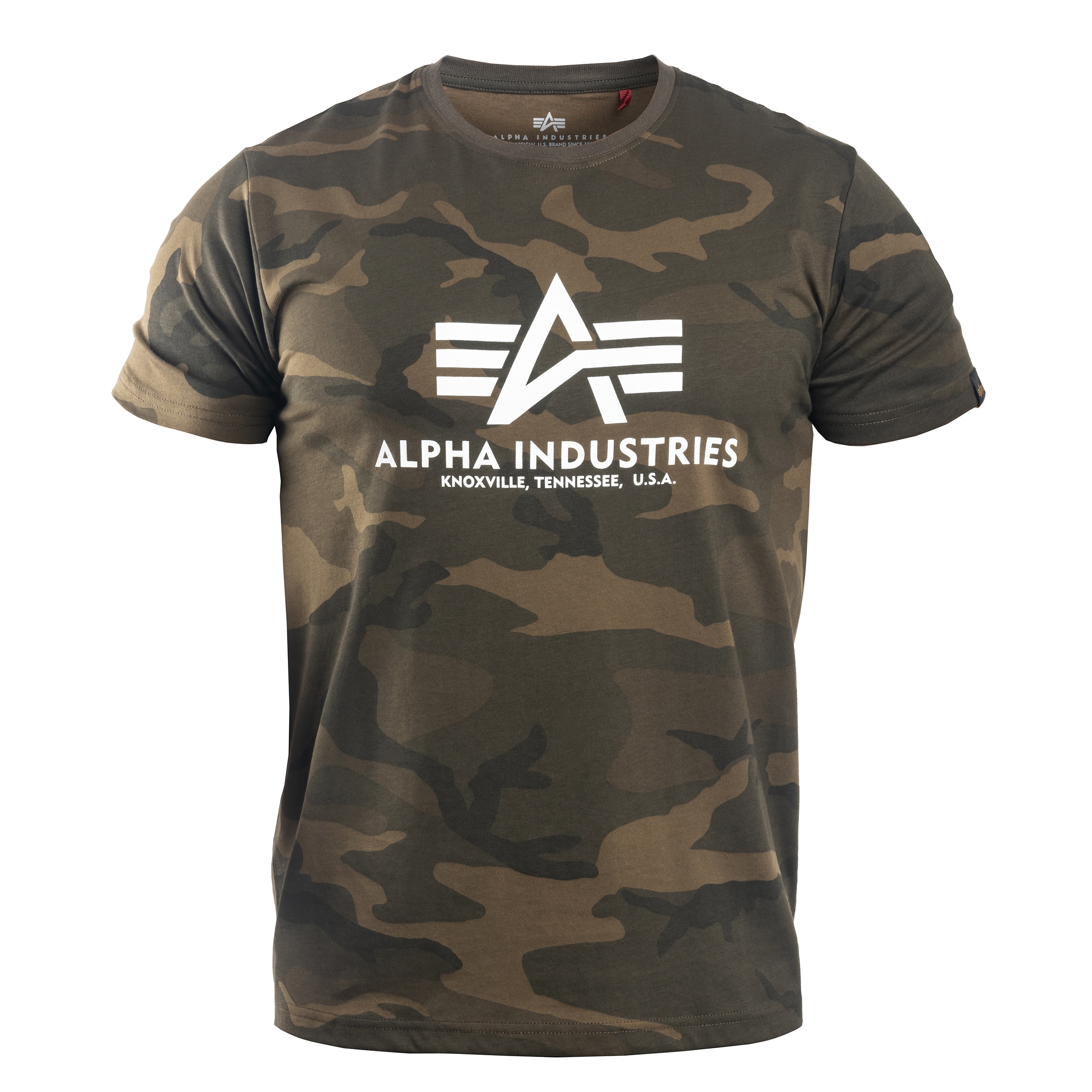 Alpha Industries - Basic T-Shirt - Olive Camo