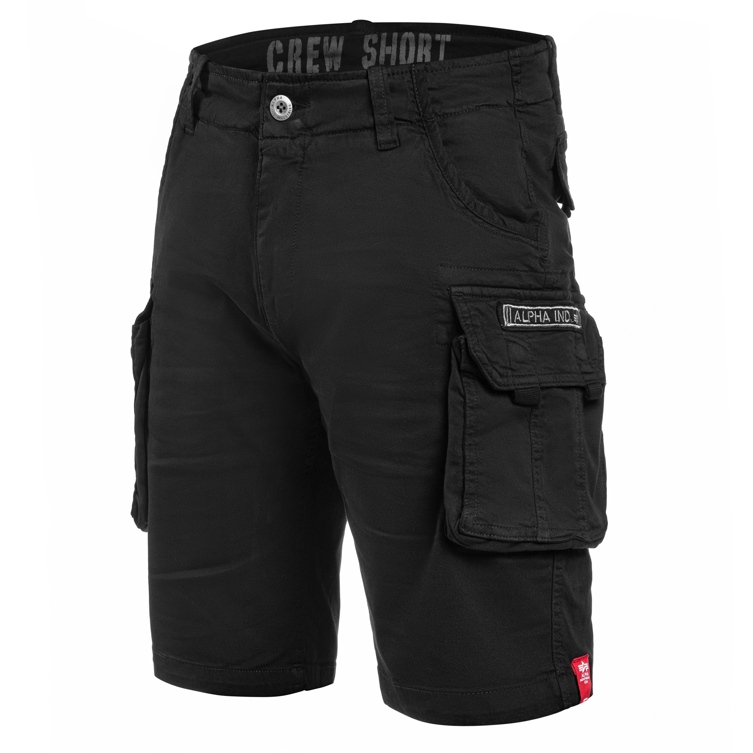 Alpha Industries Crew Short Shorts Black online kaufen MILITARY.EU Shop