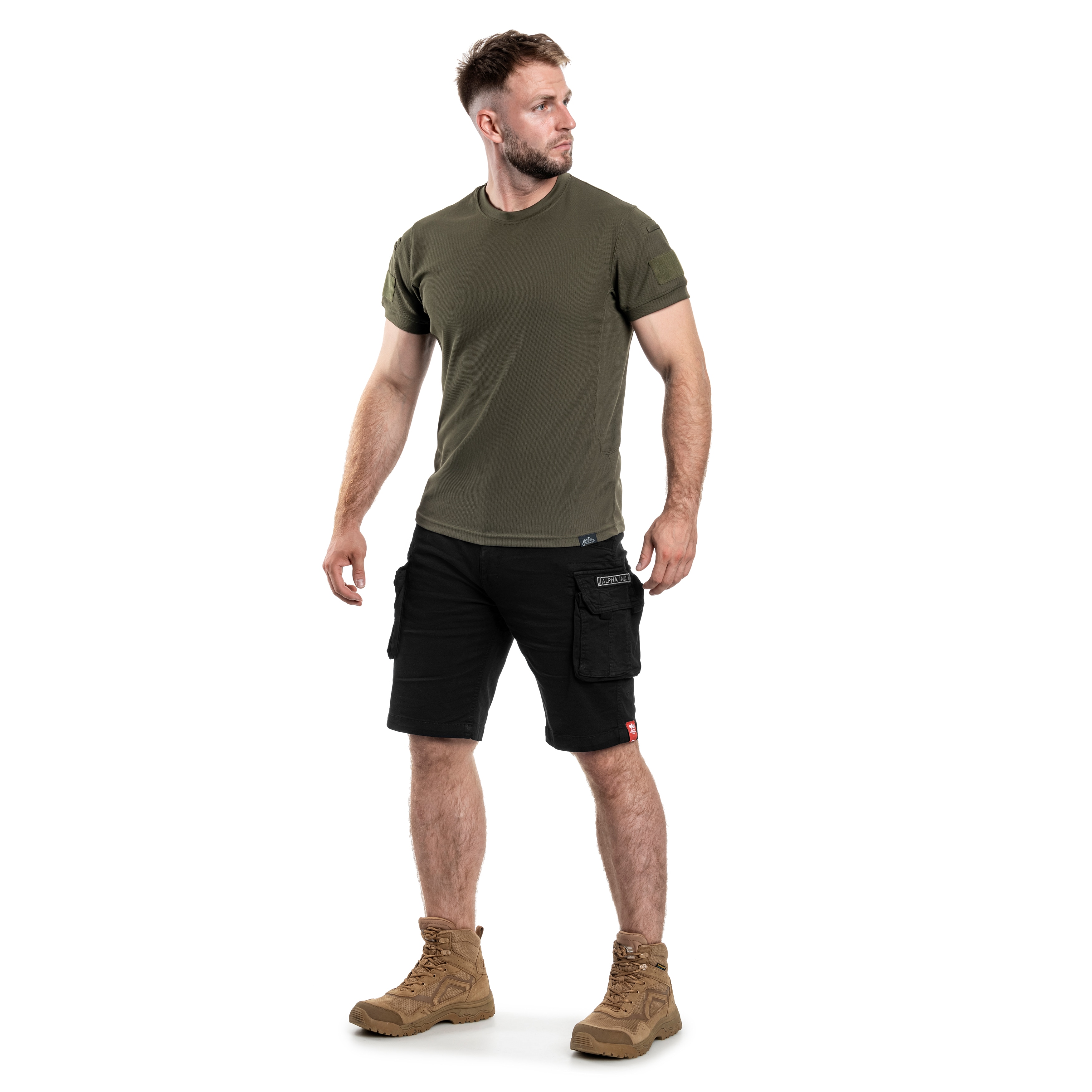 Alpha Industries - Crew Short - Shorts - Black