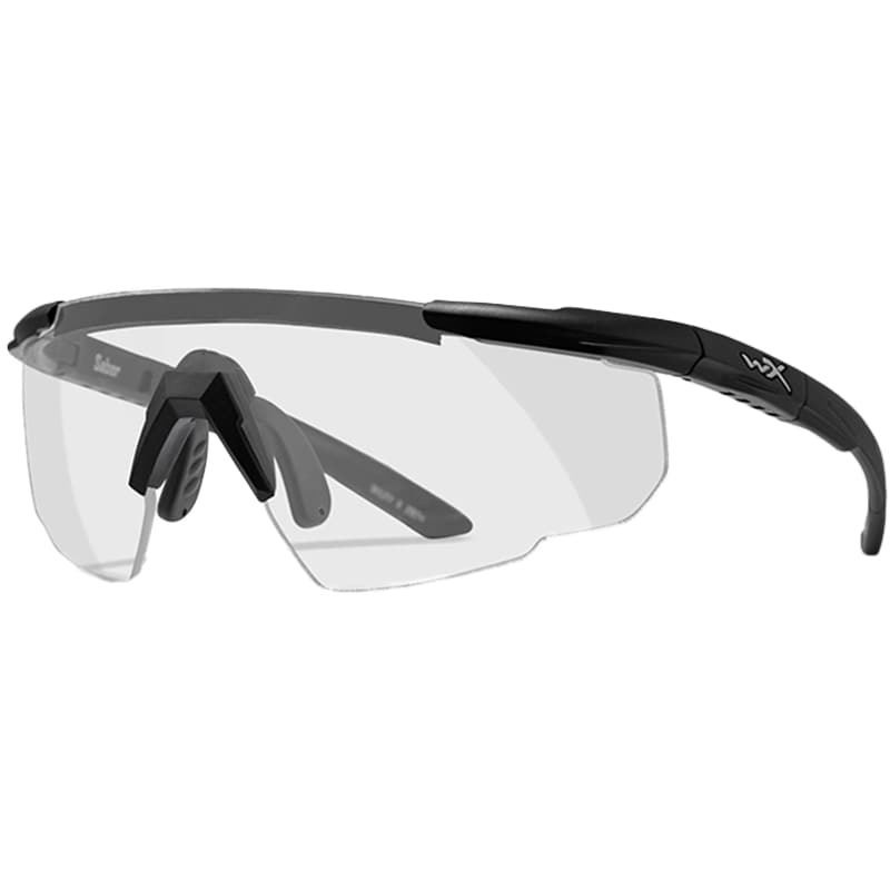 Wiley X - Saber Advanced - Taktische Schutzbrille - Clear Matte Black