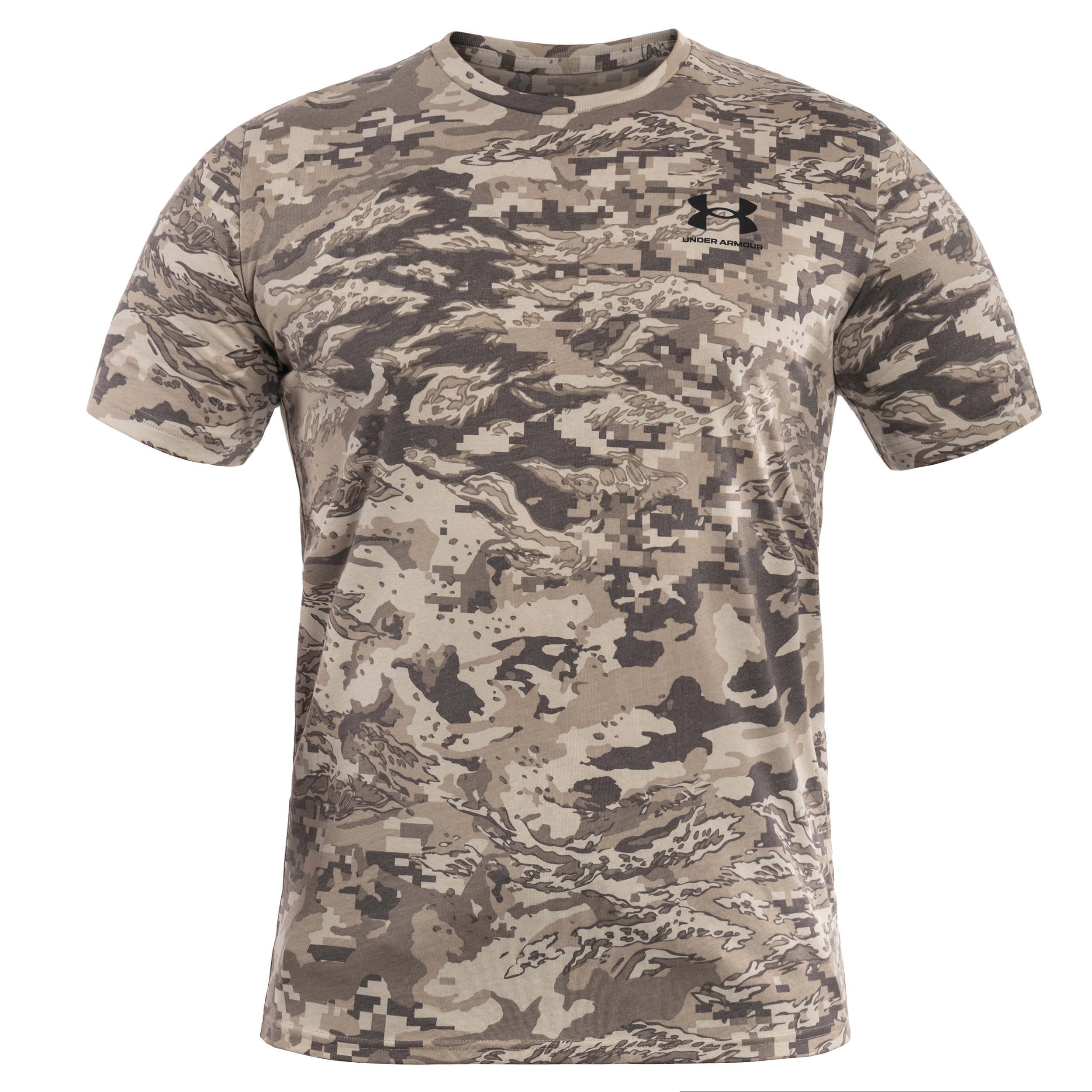 Under Armour - ABC Camo Short Sleeve - T-Shirt - Timberwolf Taupe/Black