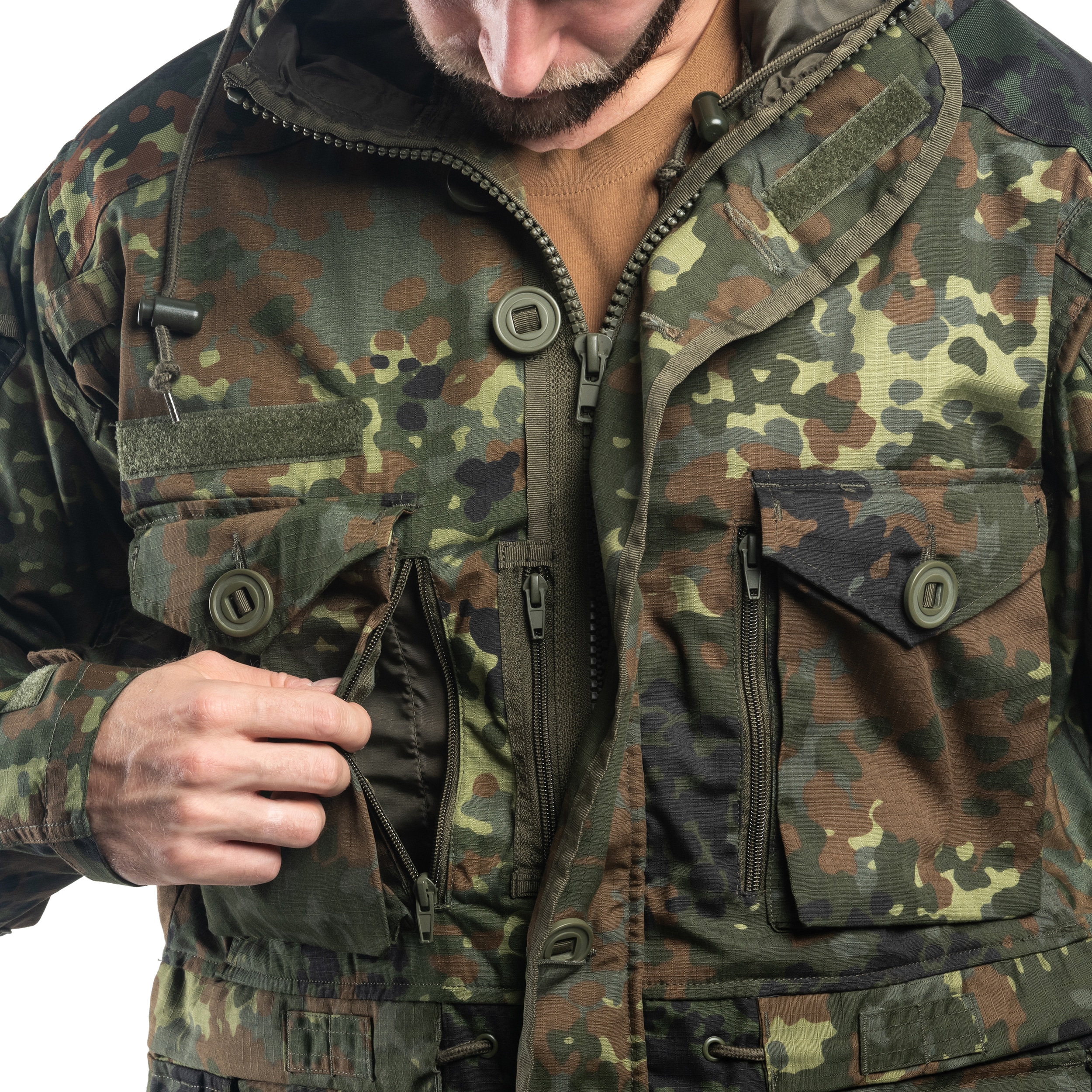 Mil-Tec - Smock Light Weight - Jacke - Flecktarn