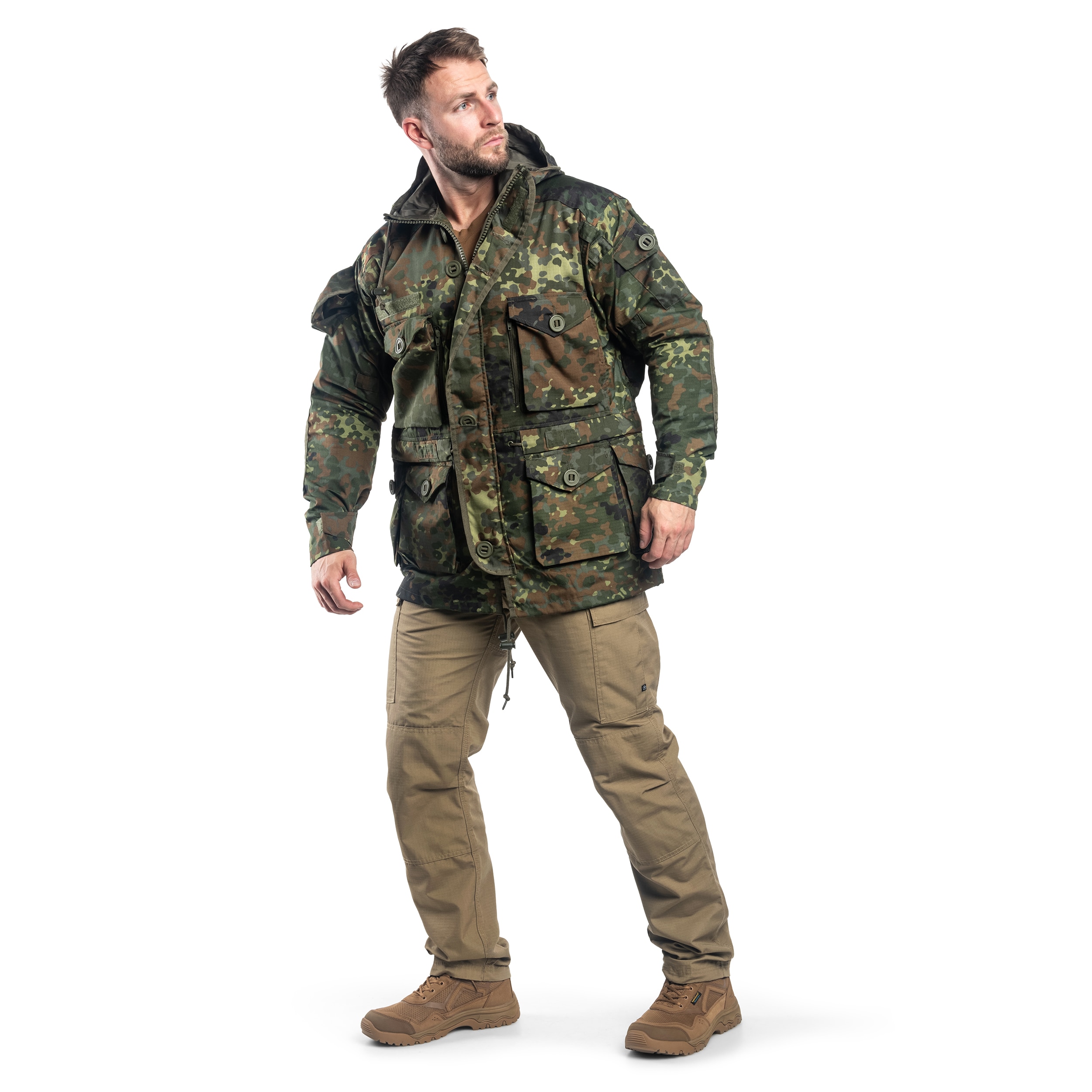 Mil-Tec - Smock Light Weight - Jacke - Flecktarn