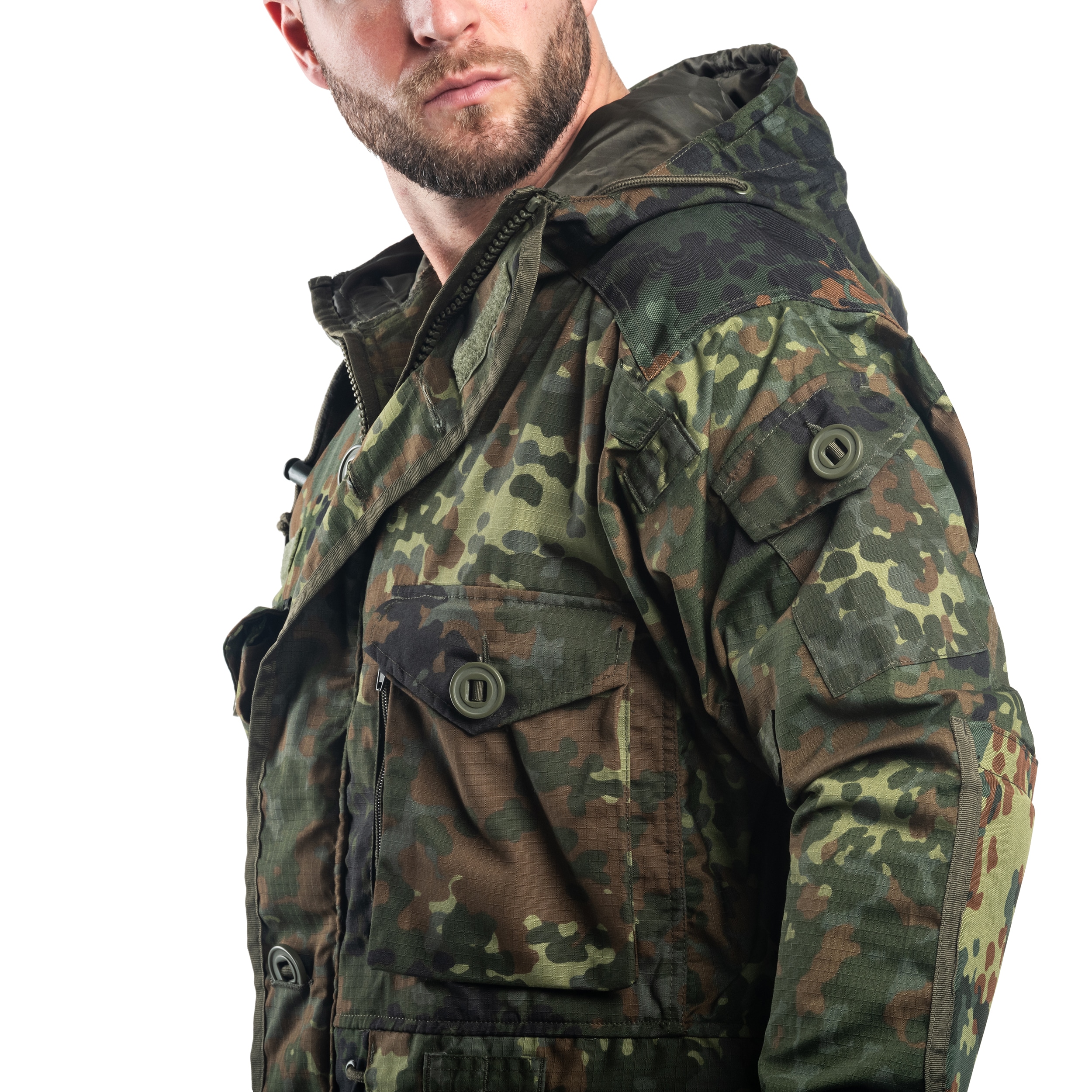 Mil-Tec - Smock Light Weight - Jacke - Flecktarn