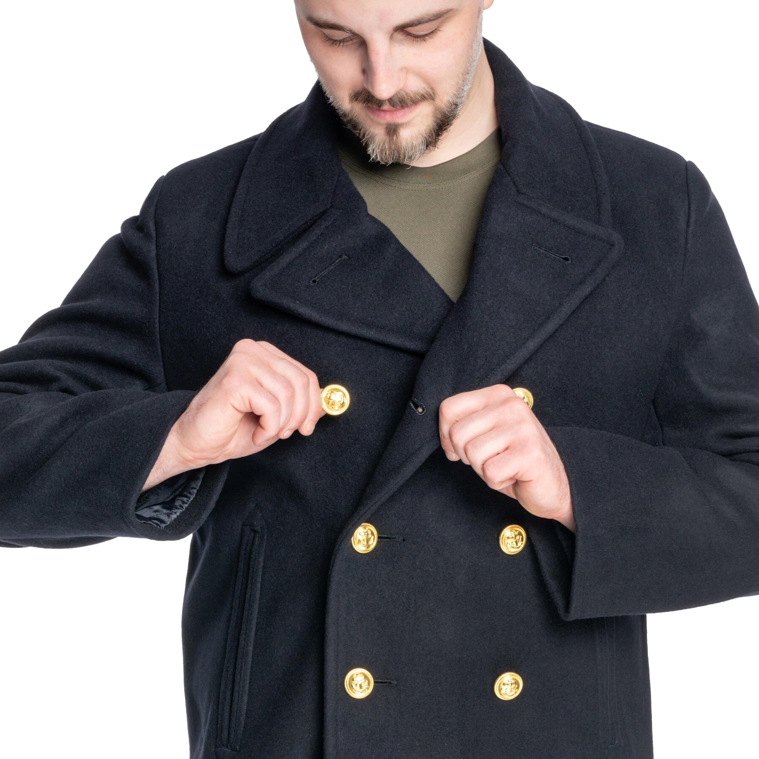 Mil-Tec - BW Navy Peacoat Mantel - Navy