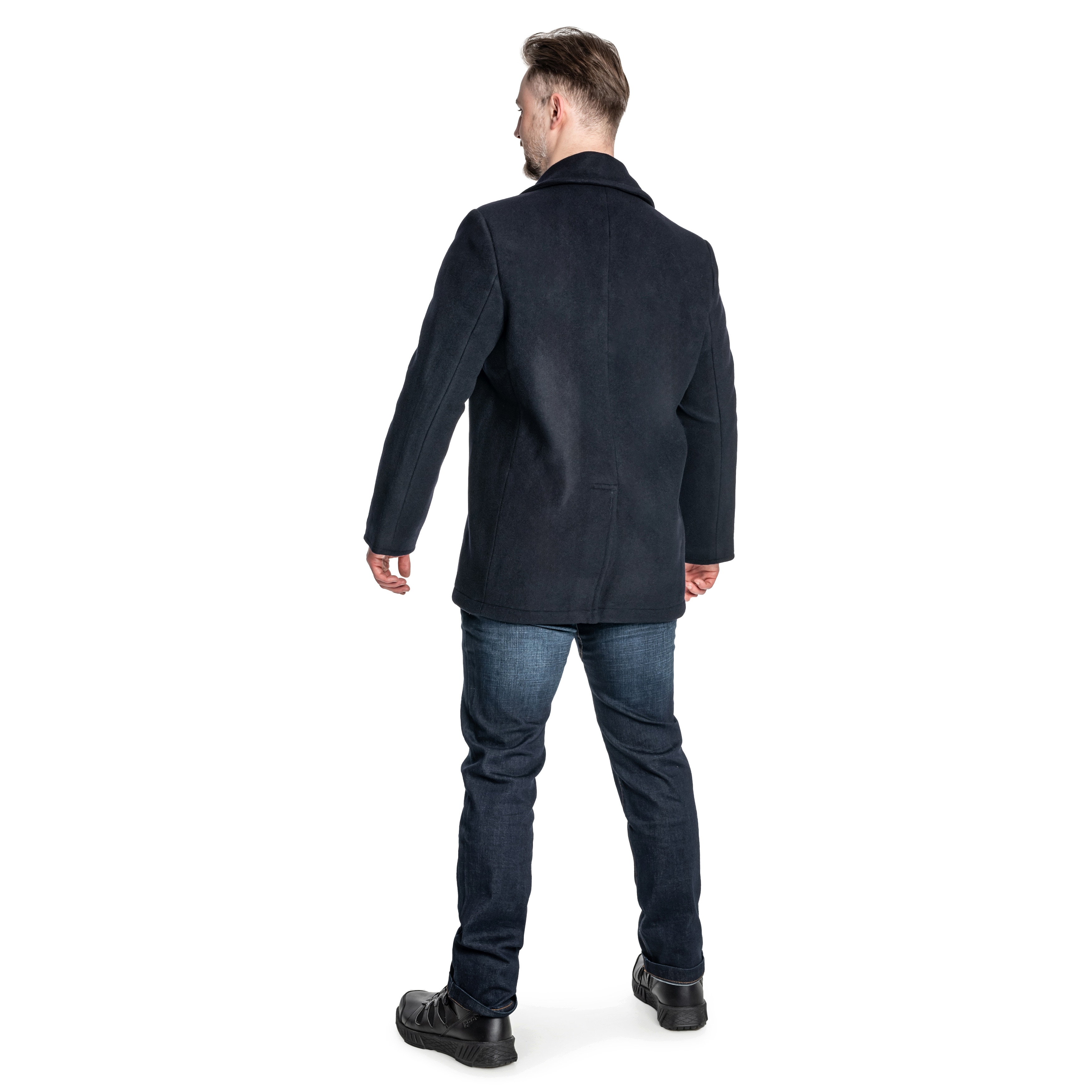 Mil-Tec - BW Navy Peacoat Mantel - Navy