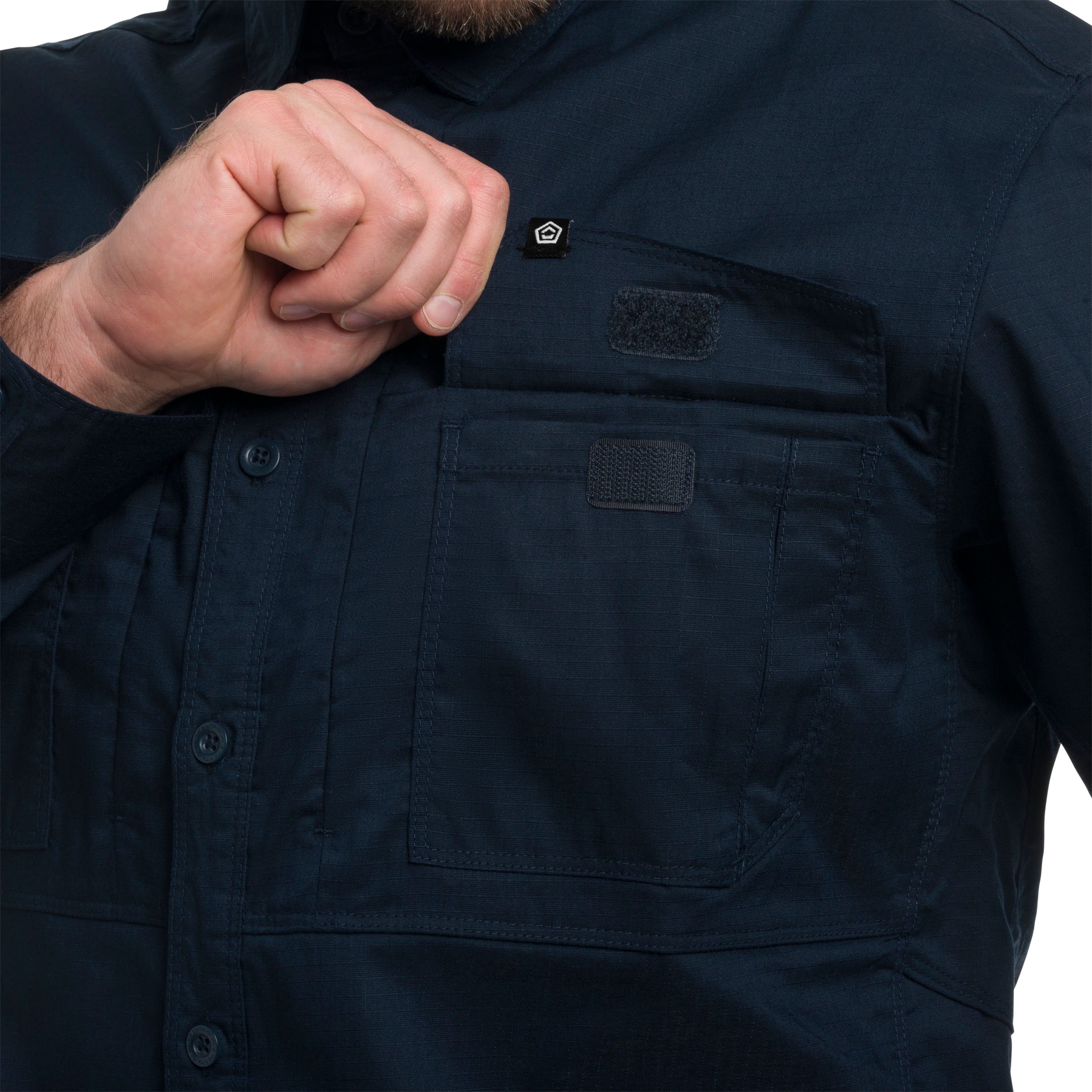 Pentagon - Plato Taktisches Hemd Long Sleeve - Midnight Blue