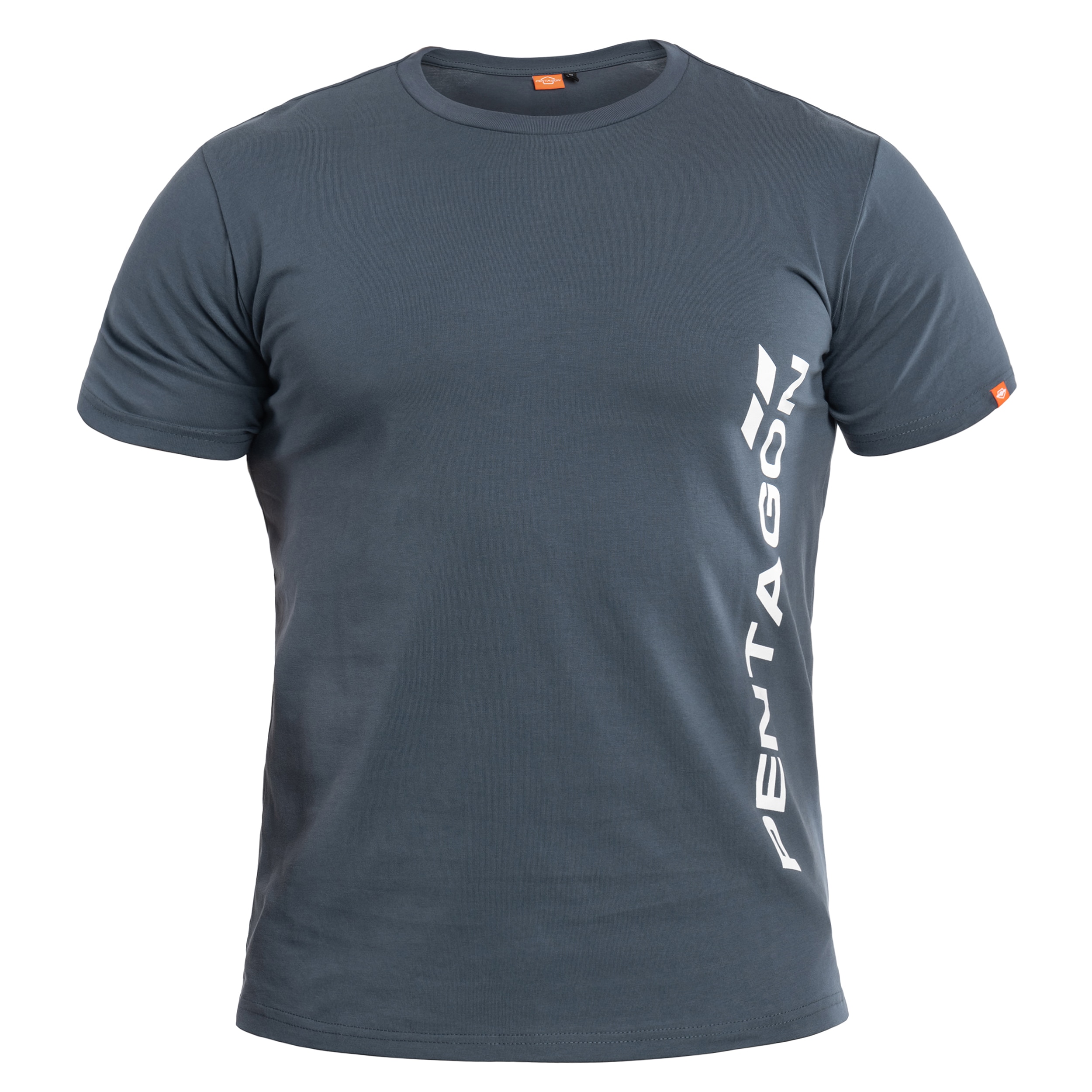 Pentagon - Vertical T-Shirt - Charcoal Blue