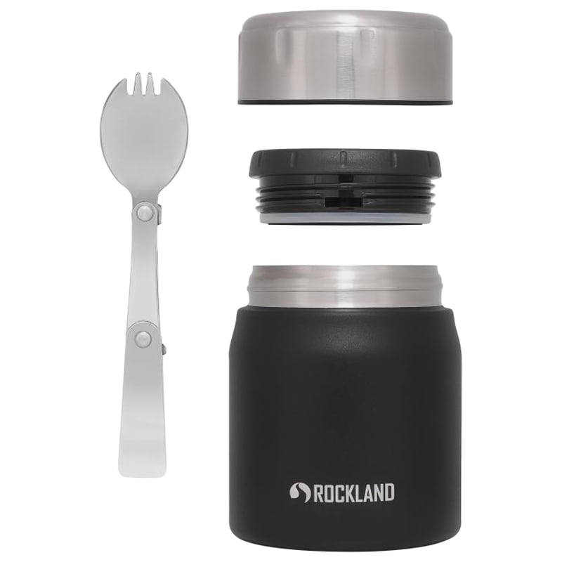 Rockland - Rocket - Thermoskanne für Essen 500 ml - Schwarz