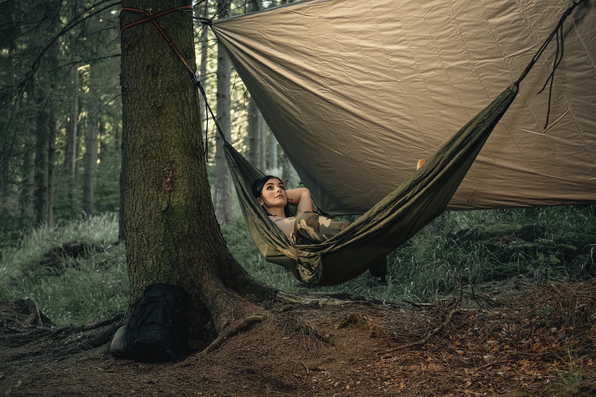 Badger Outdoor - X-Thermo Tarp - Zeltplane - Olive