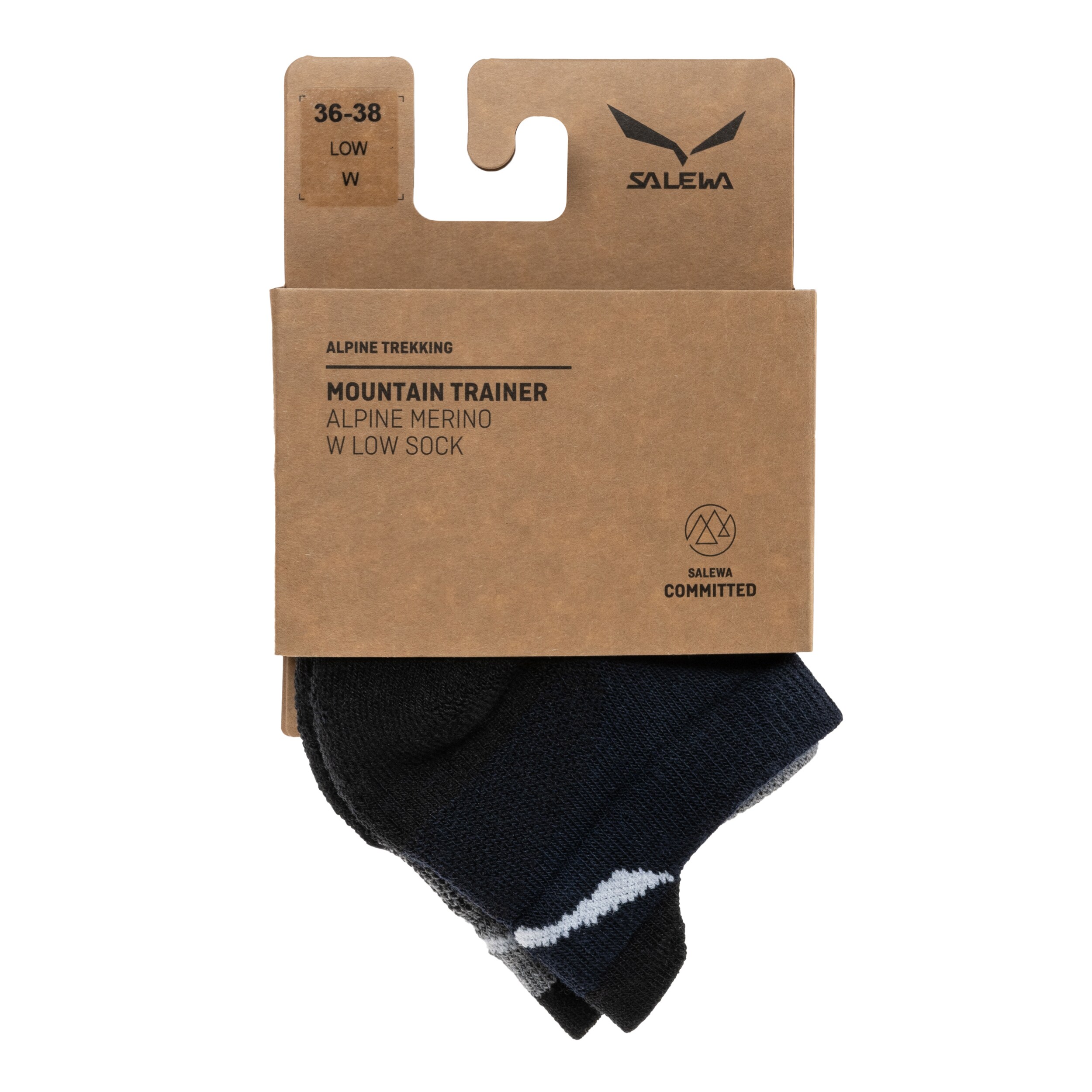 Salewa - Mountain Trainer Merino Low Cut - Trekkingsocken für Damen