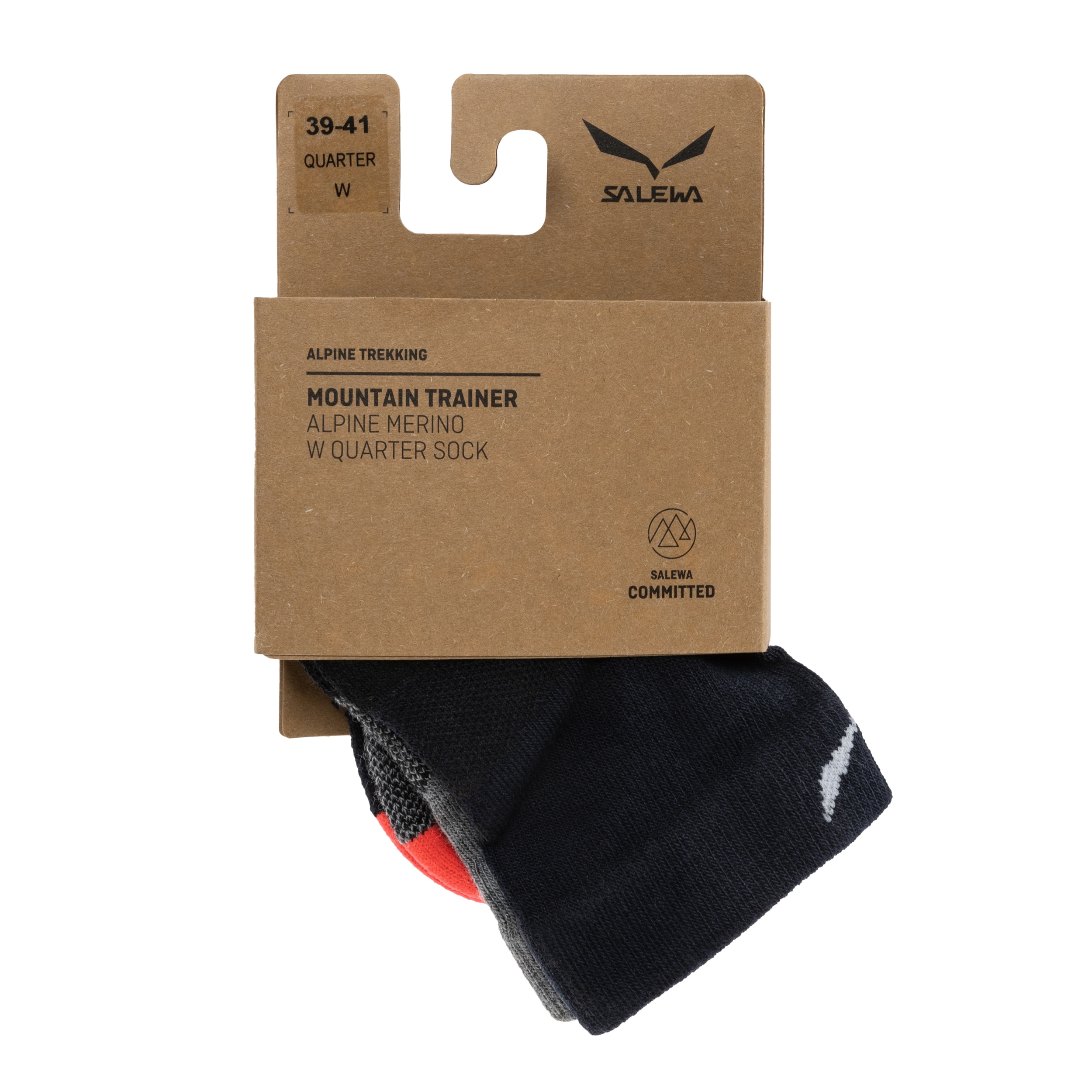 Salewa - Mountain Trainer Merino Quarter - Trekkingsocken für Damen