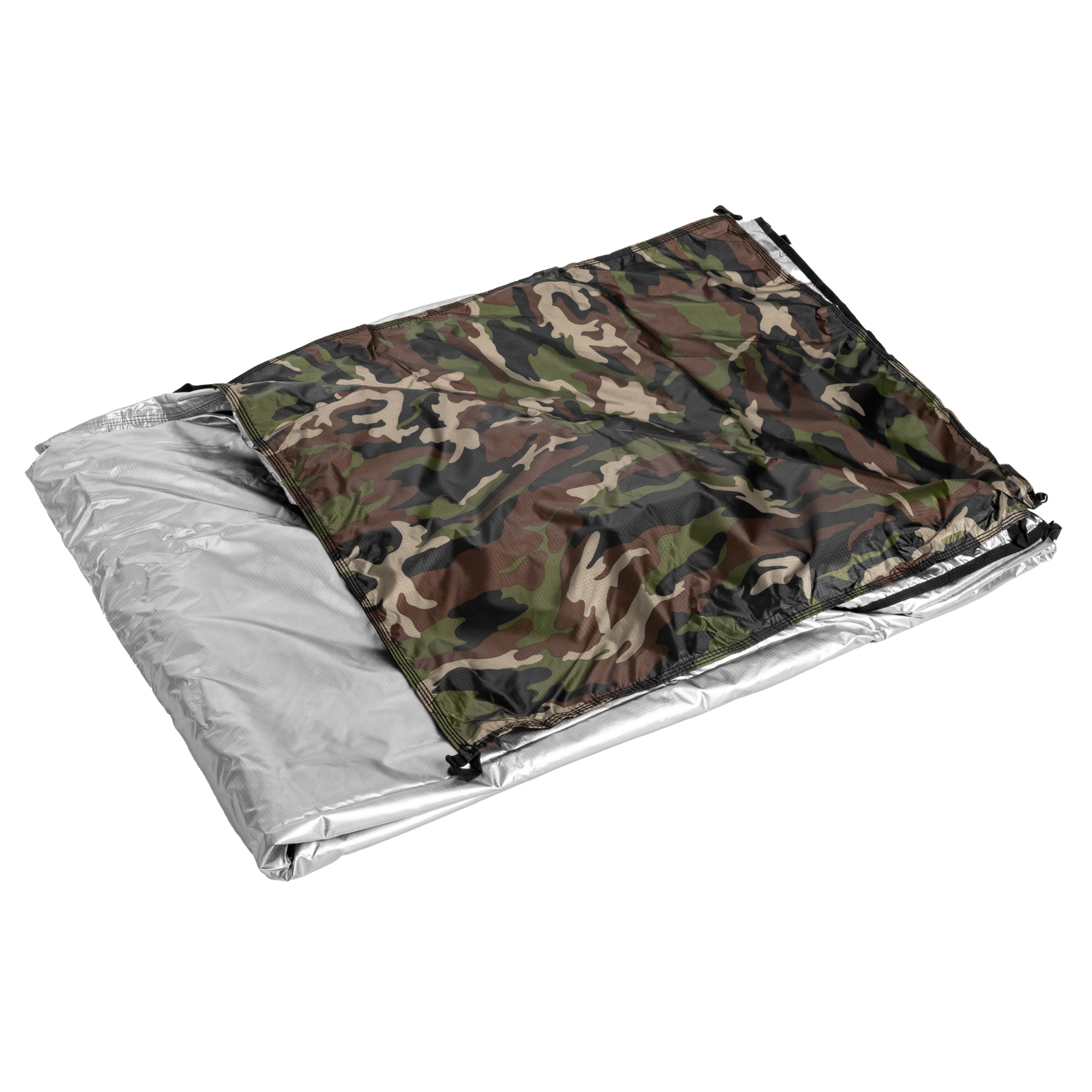 Bushmen - Thermo Tarp -  Tarp mit Wärmeisolierung 4 x 3 - Camo