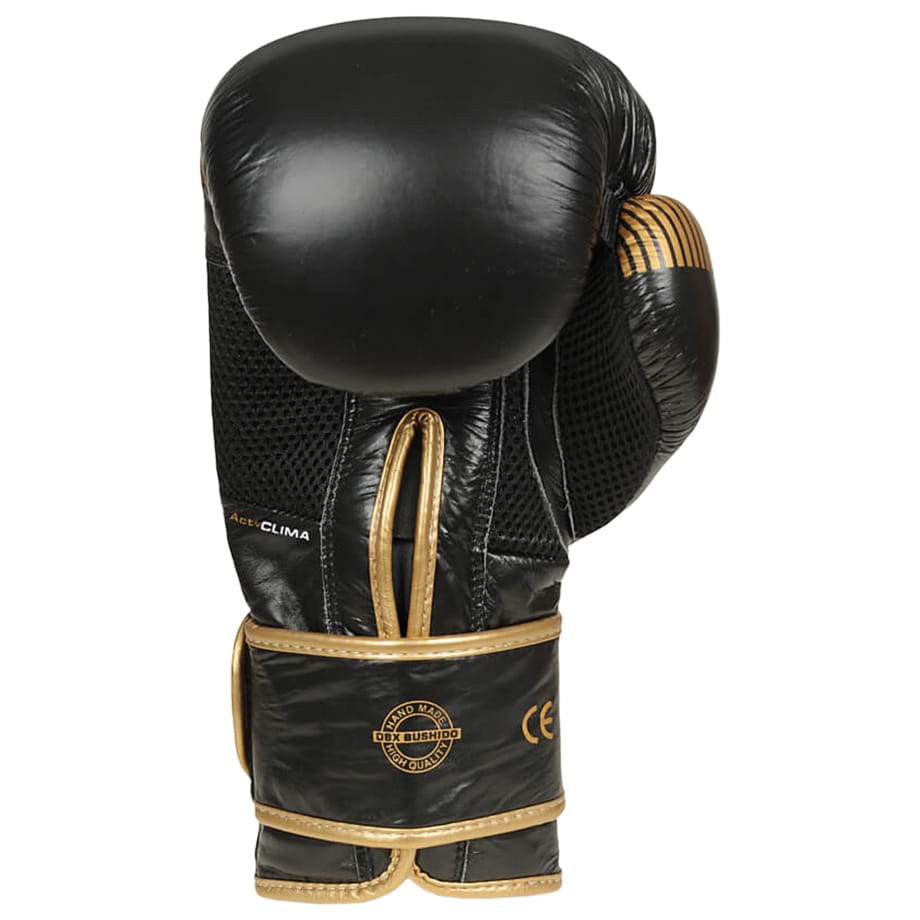 DBX Bushido - B-2V13 10 oz Boxhandschuhe - Schwarz-Gold