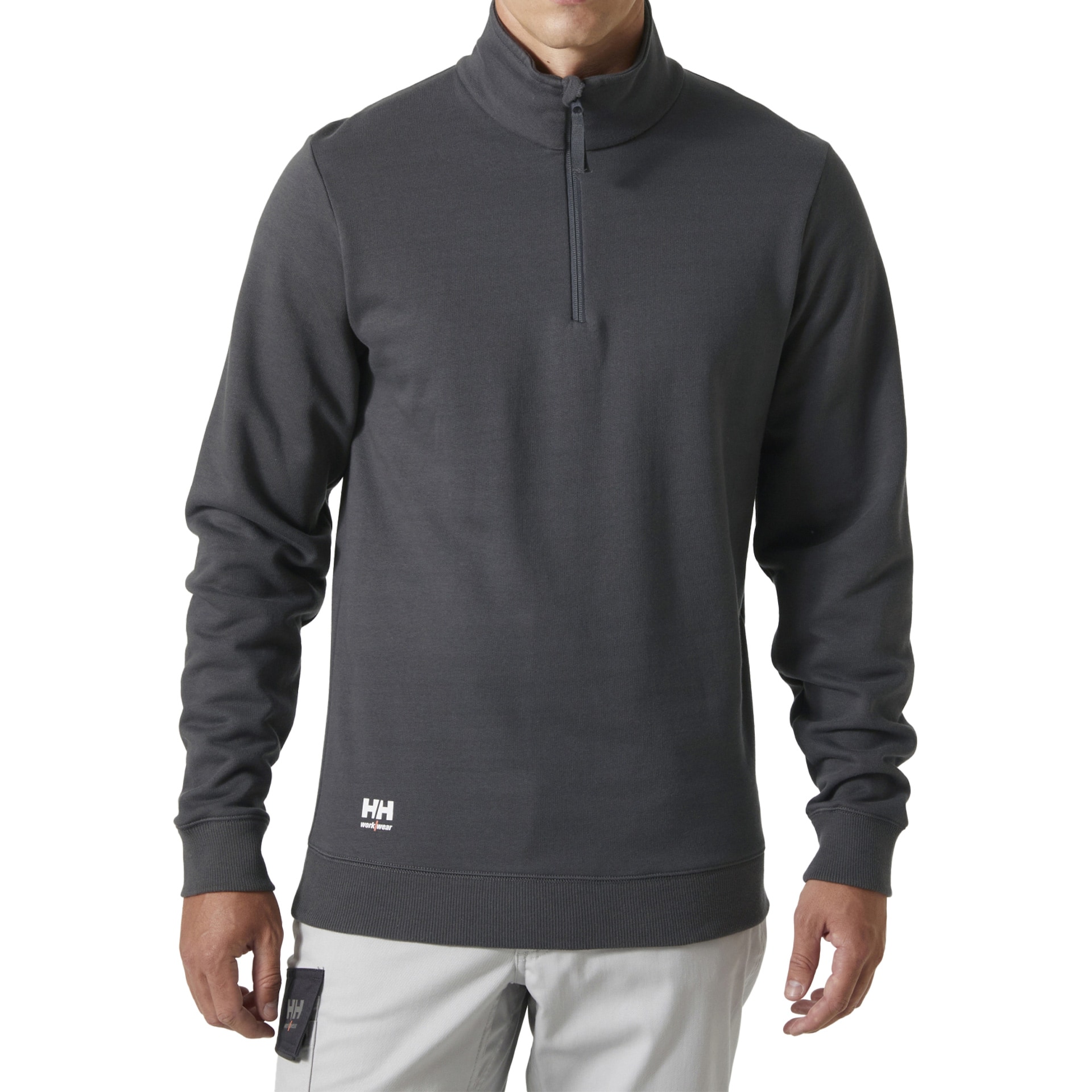 Helly Hansen - Pullover Classic Half Zip - Sweatshirt - Dark Grey