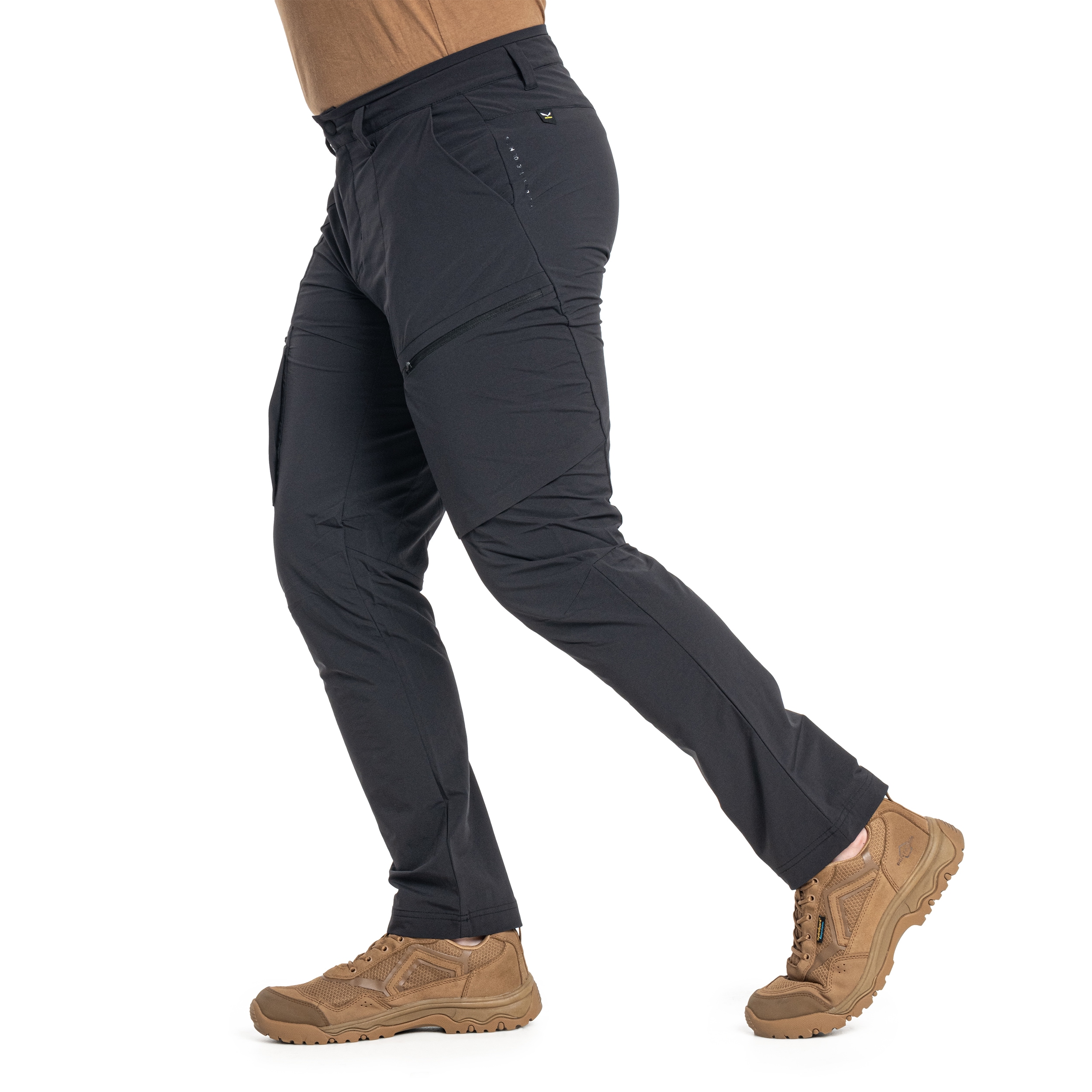 Salewa - Puez Durastretch Cargo - Wanderhose - Black Out