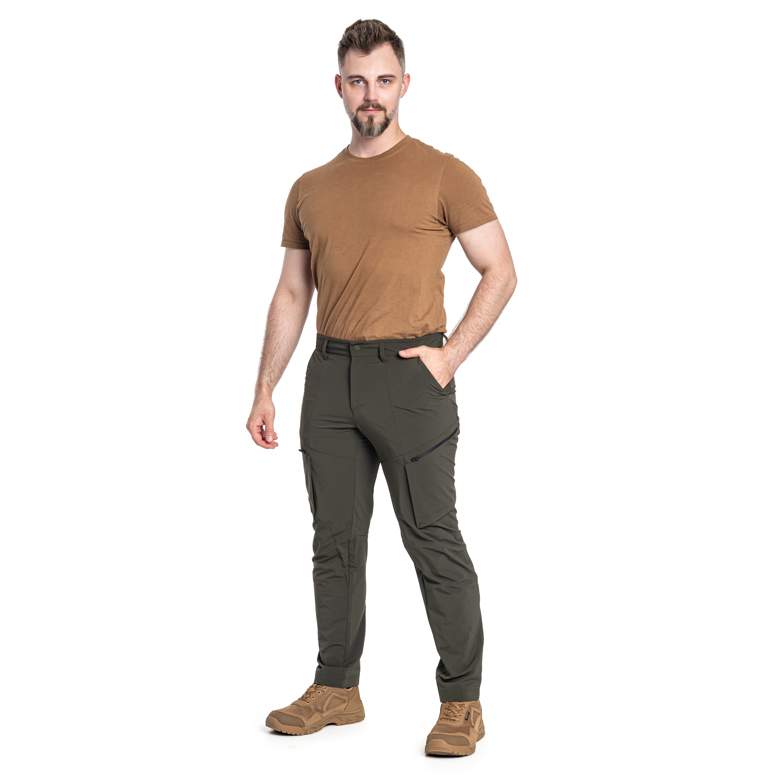 Salewa - Puez Durastretch Cargo - Wanderhose - Dark Olive