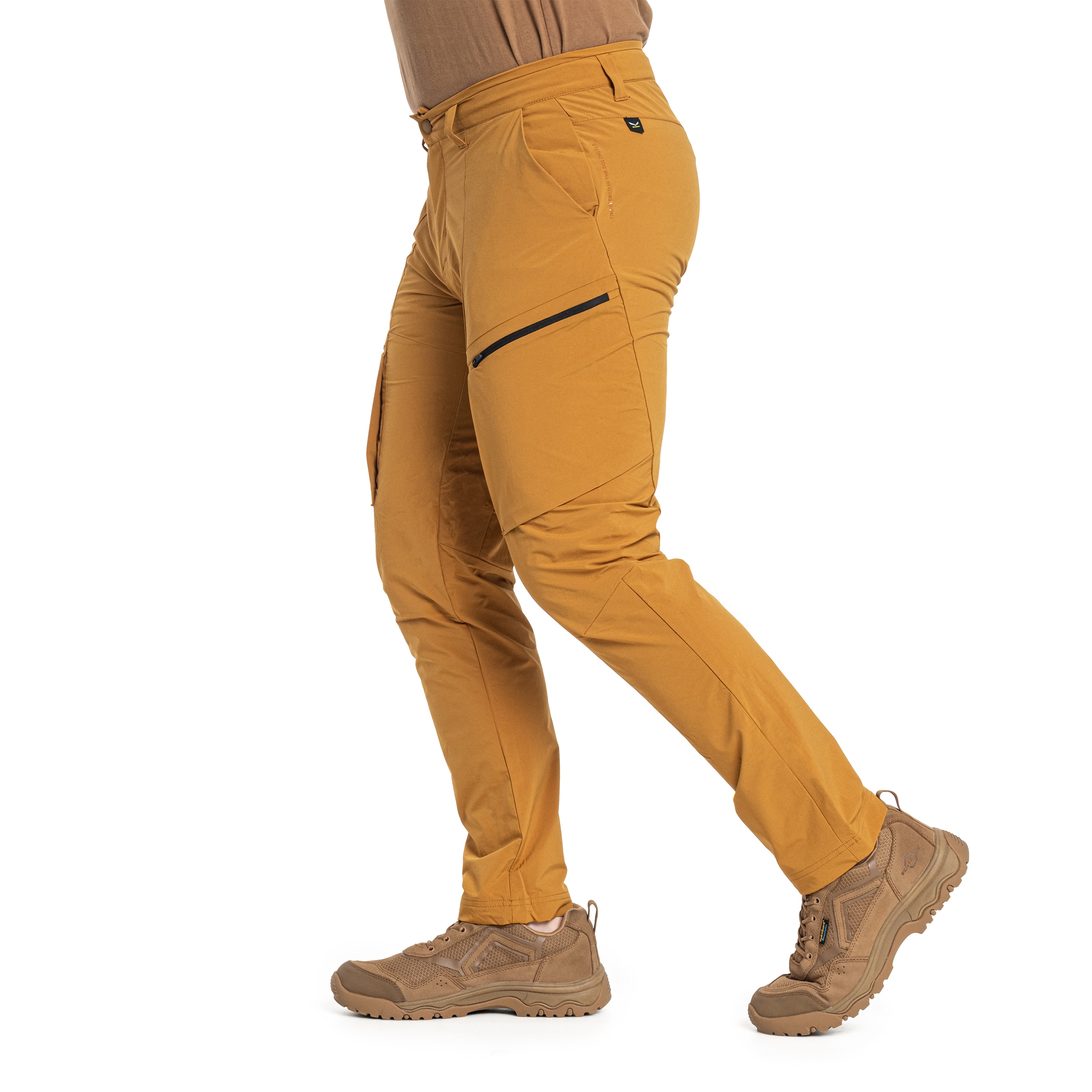 Salewa - Puez Durastretch Cargo - Wanderhose - Golden Brown