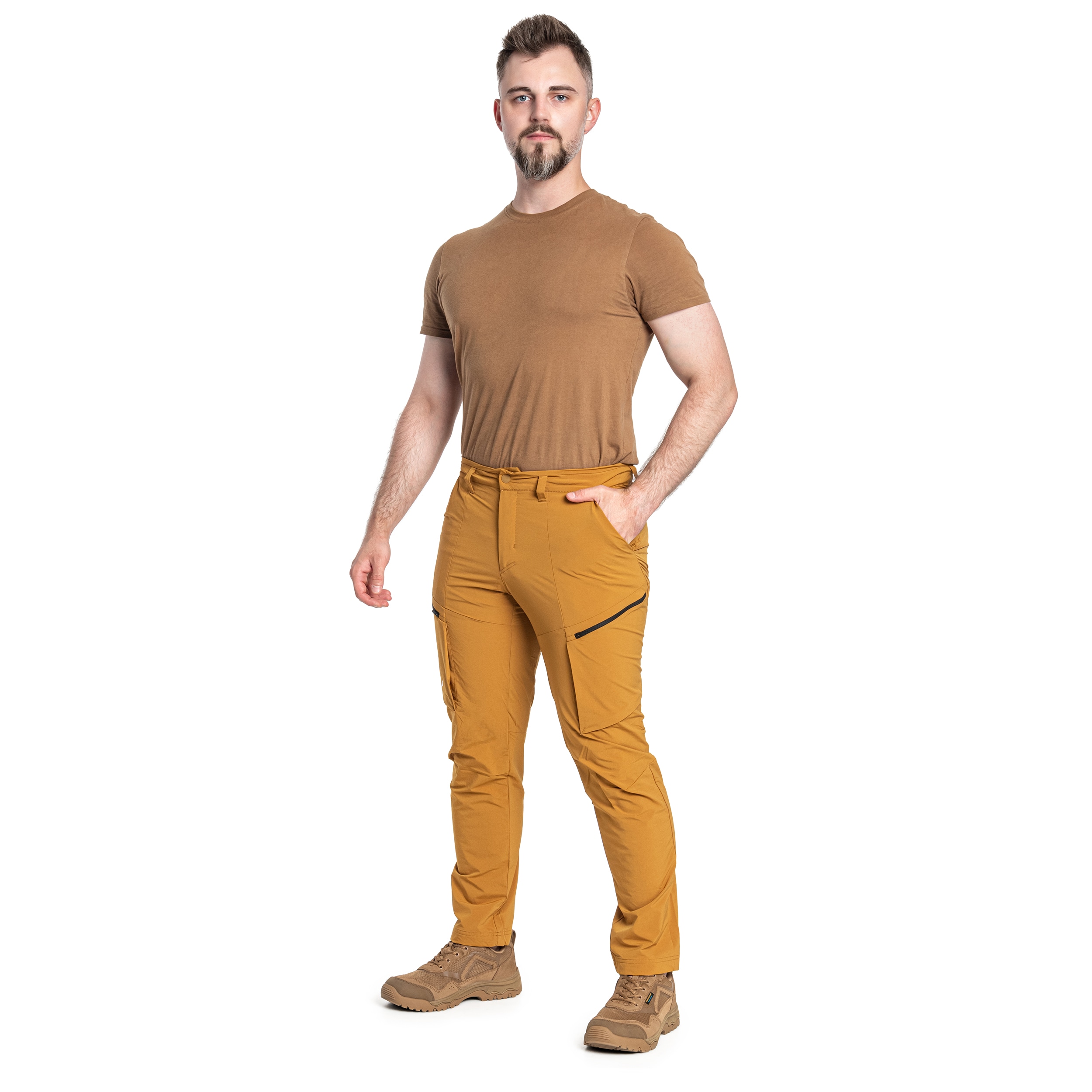 Salewa - Puez Durastretch Cargo - Wanderhose - Golden Brown