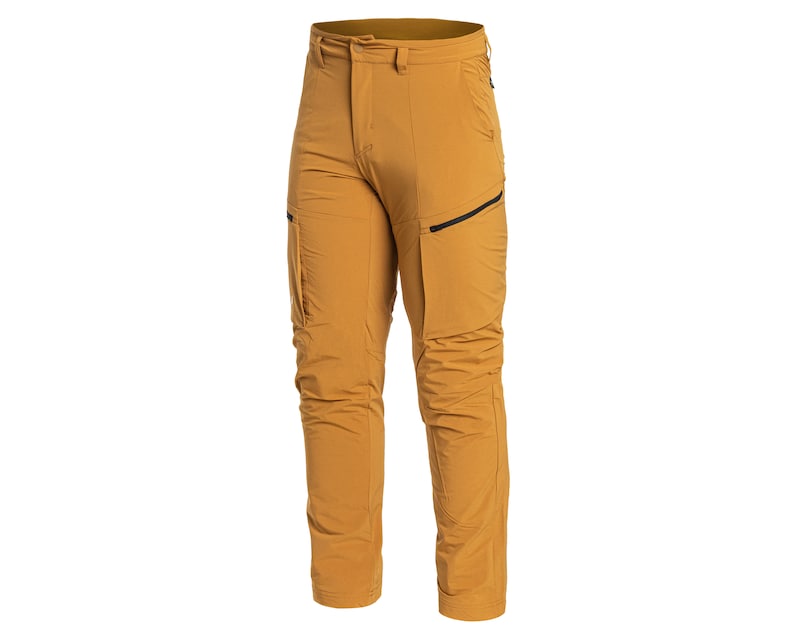 Kurze Wanderhose Golden Brown Softshellhose Damen Salewa Salewa