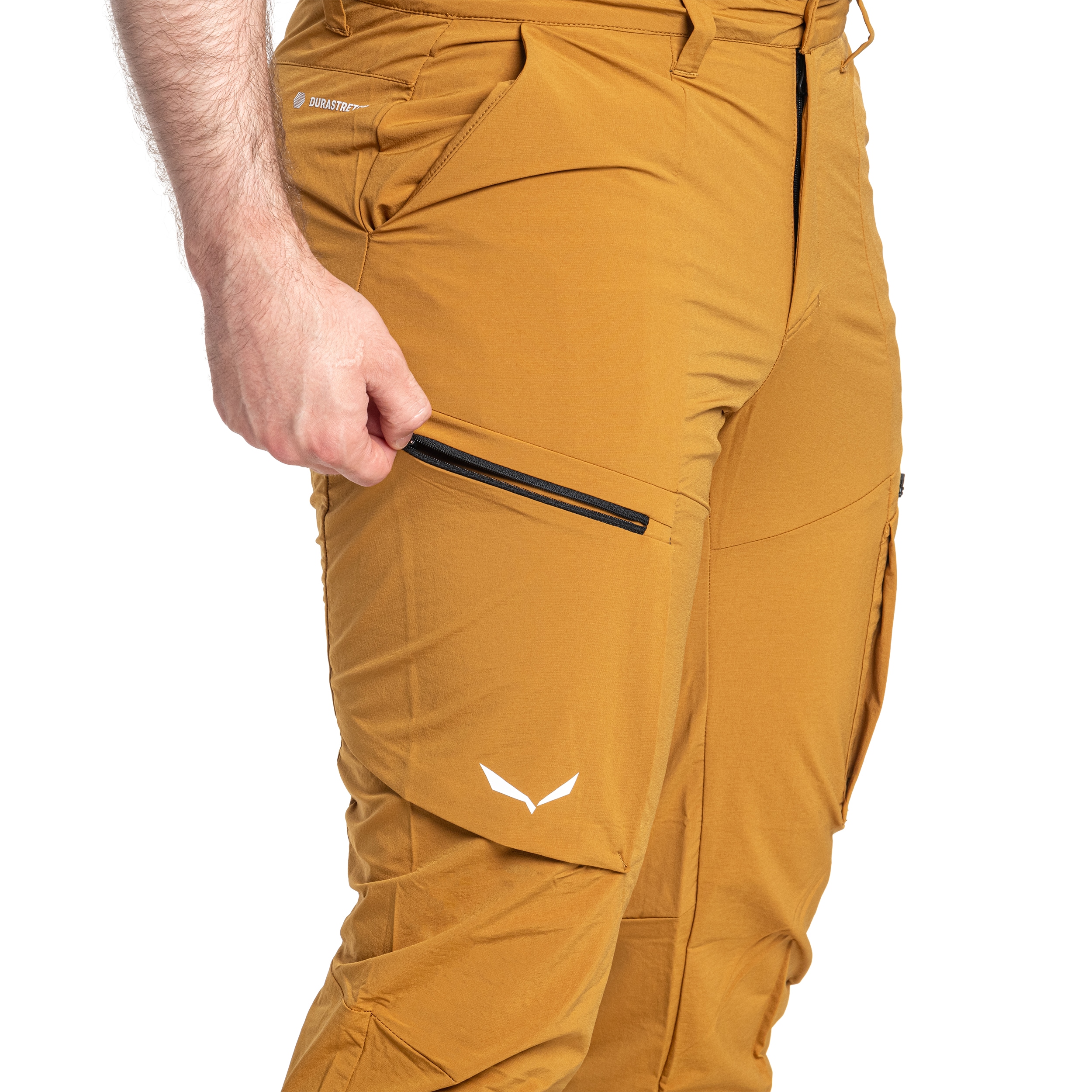 Salewa - Puez Durastretch Cargo - Wanderhose - Golden Brown