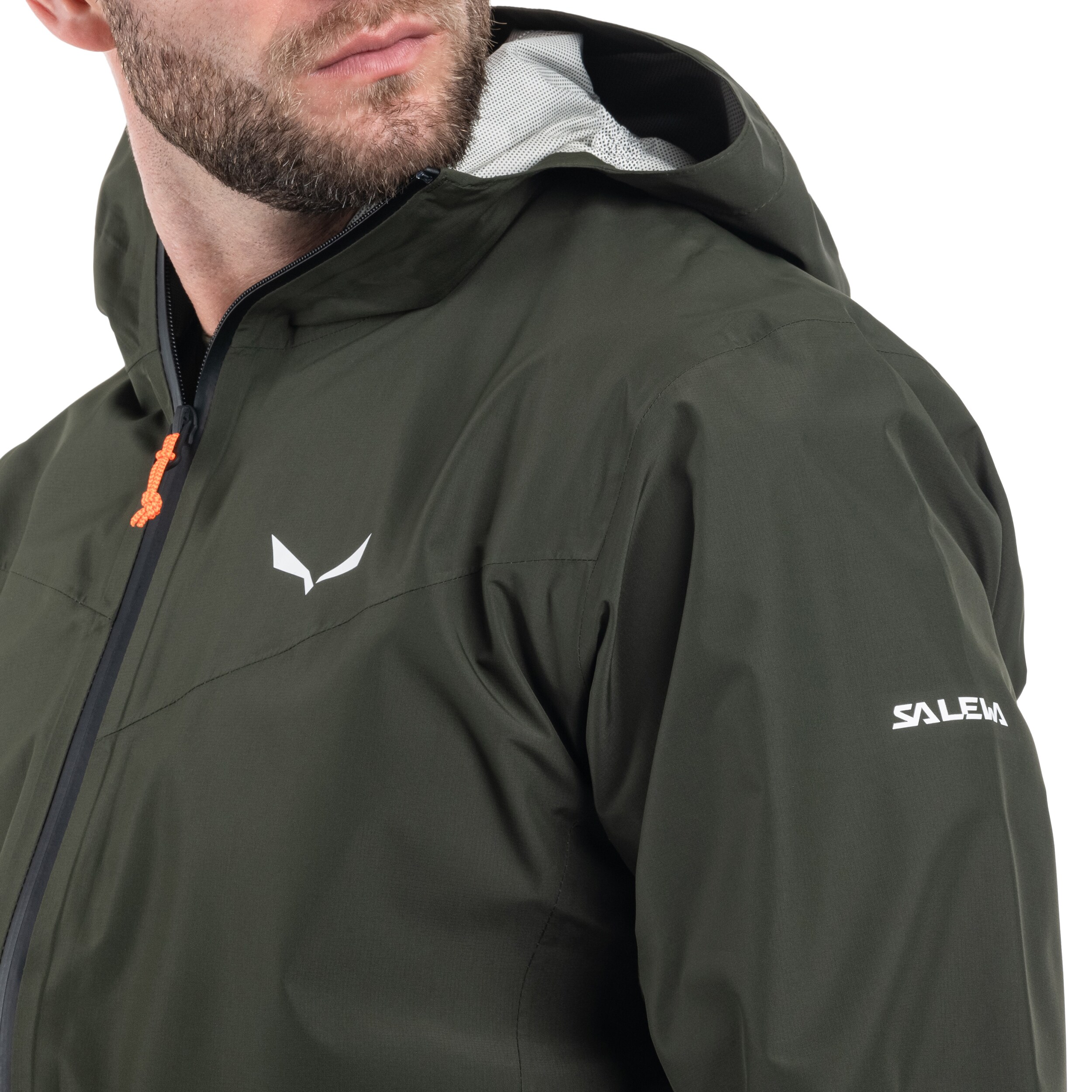 Salewa - Jacke Puez Aqua 4 PTX 2.5L-  Dark Olive
