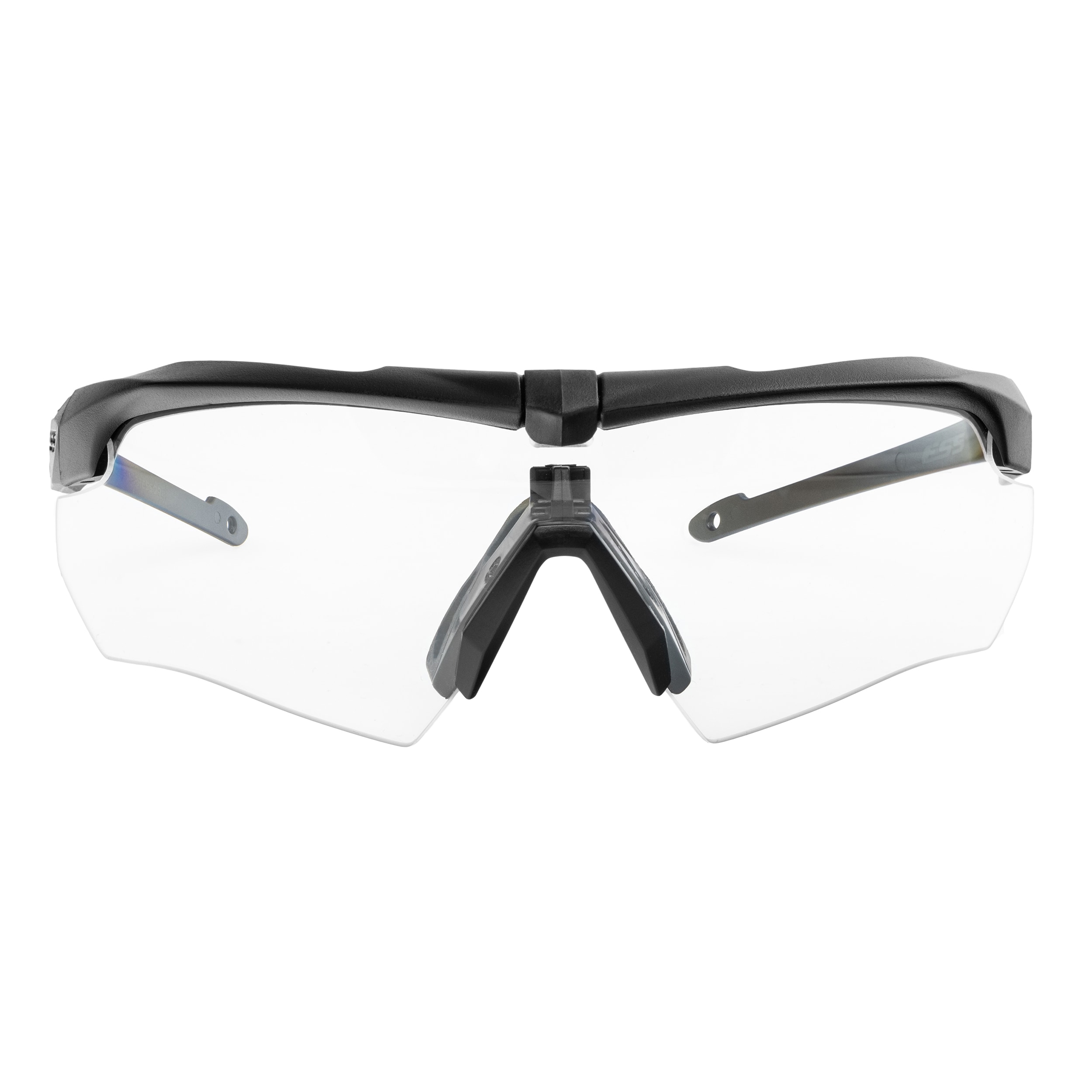 ESS Crossbow Suppressor 2X Taktische Schutzbrille + Black Frame Clear/Smoke Grey/Laser LPL-B - Set