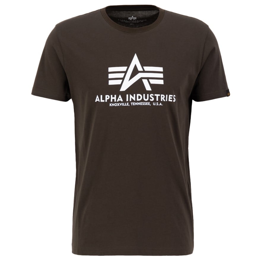 Alpha Industries - T-Shirt Basic - Black/Olive