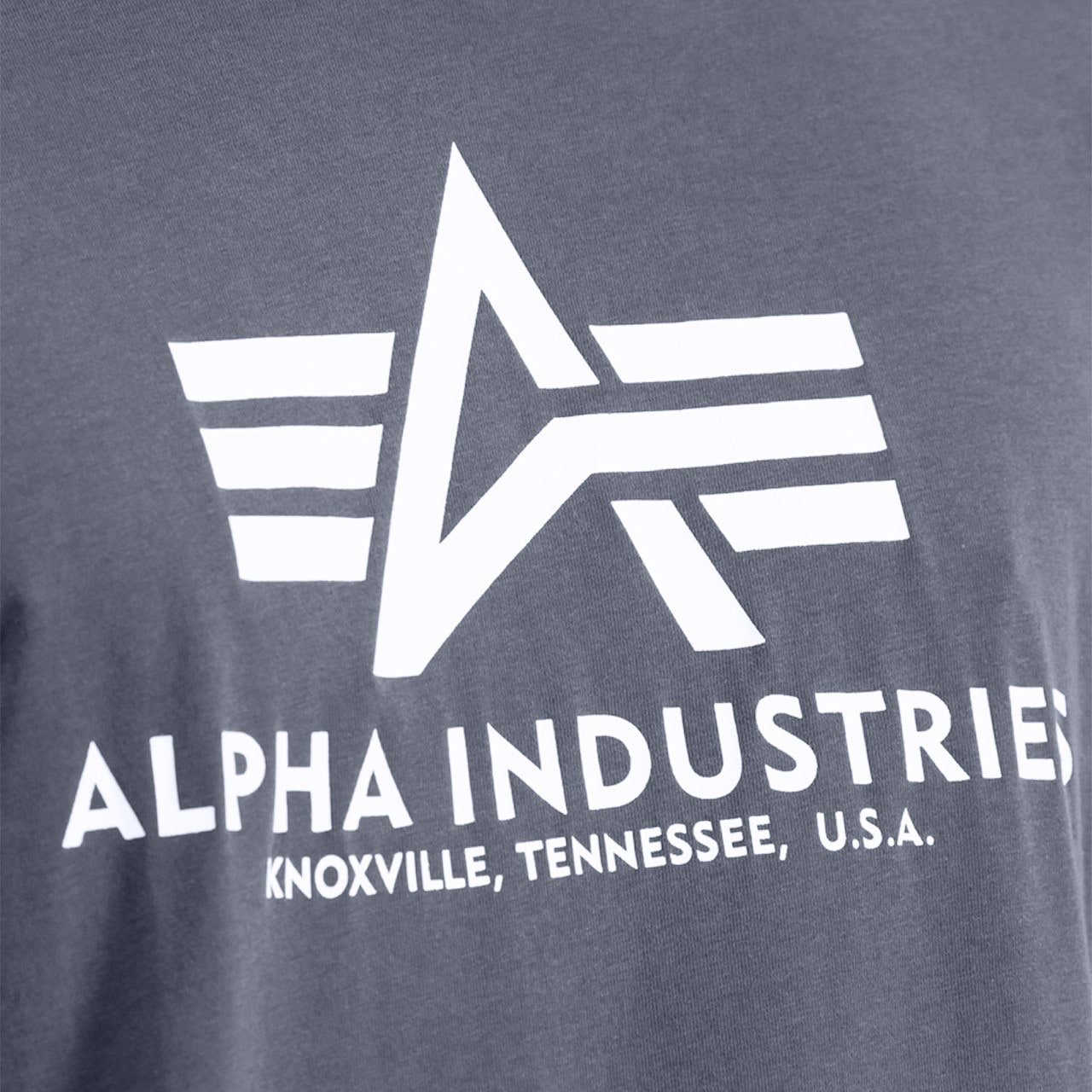 Alpha Industries - Basic T-Shirt - Grey/Black