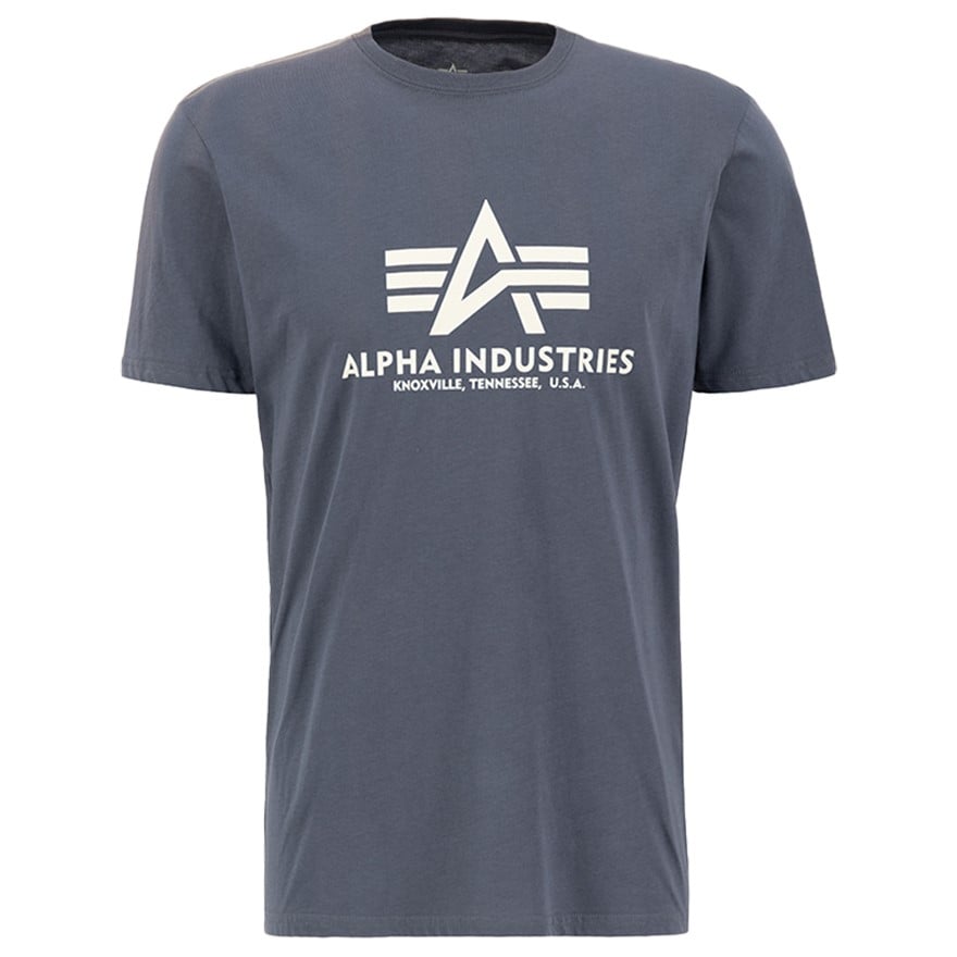 Alpha Industries - Basic T-Shirt - Grey/Black