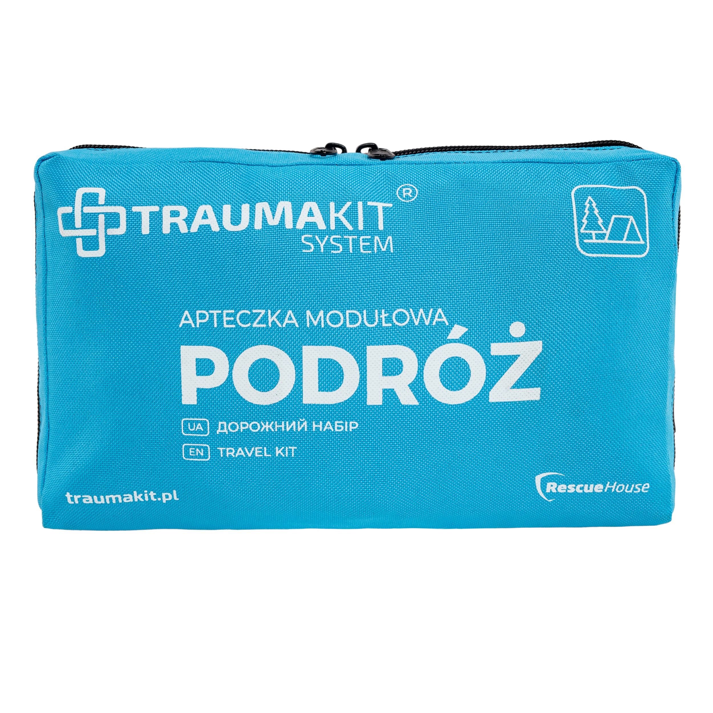 AedMax - Trauma Kit L - Modularer Erste-Hilfe-Kasten - Reise