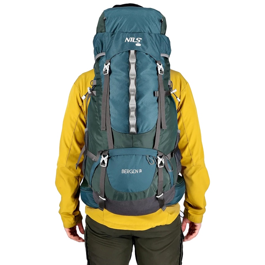 Nils Camp - Bergen - Rucksack 65 l - Grün