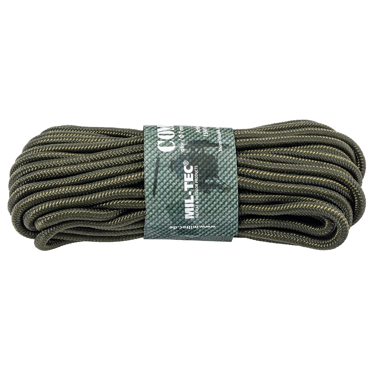 Mil-Tec - Seil - 7mm x 15m - 420kg - Olive