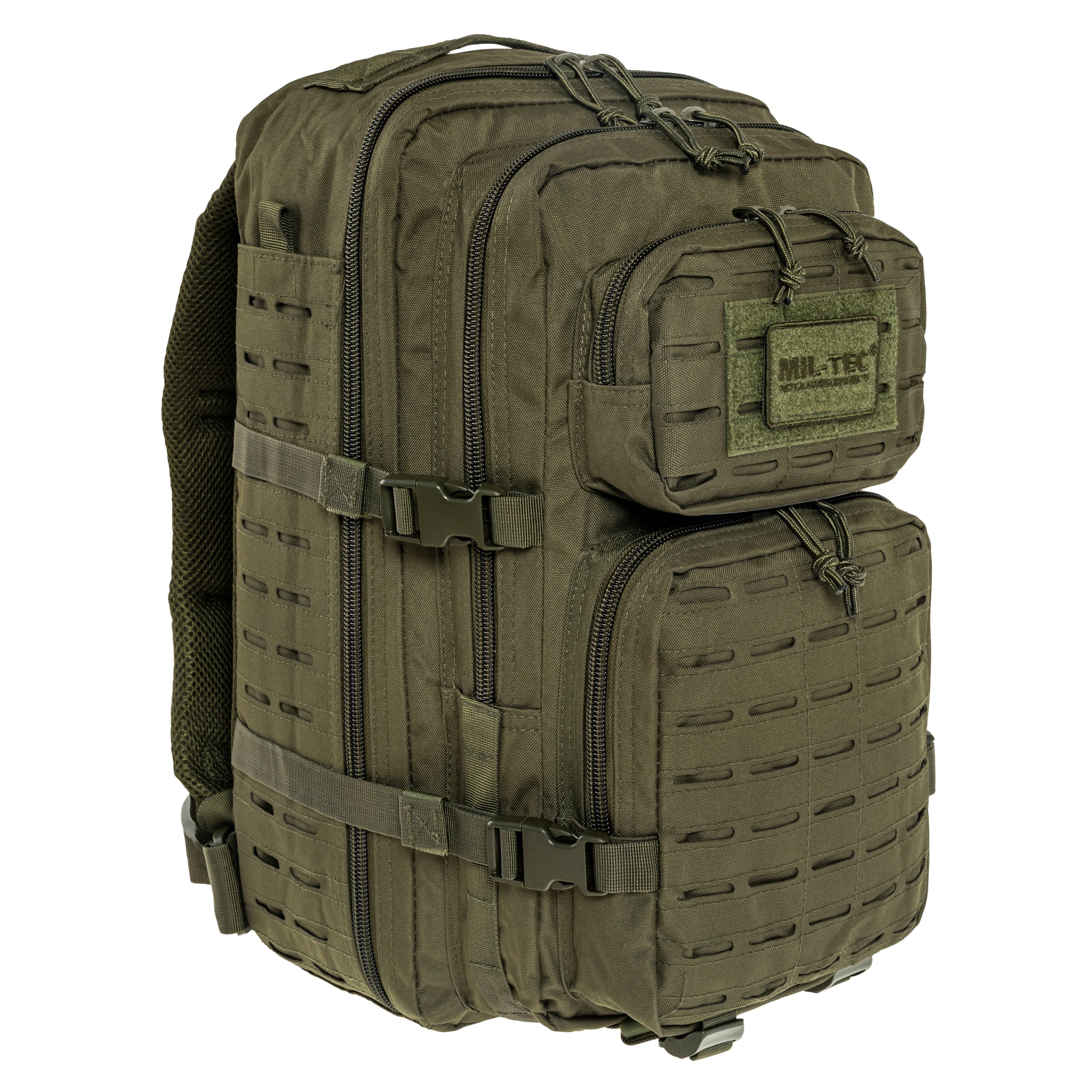 Mil Tec Assault Pack Laser Cut Large Rucksack 36 l Olive