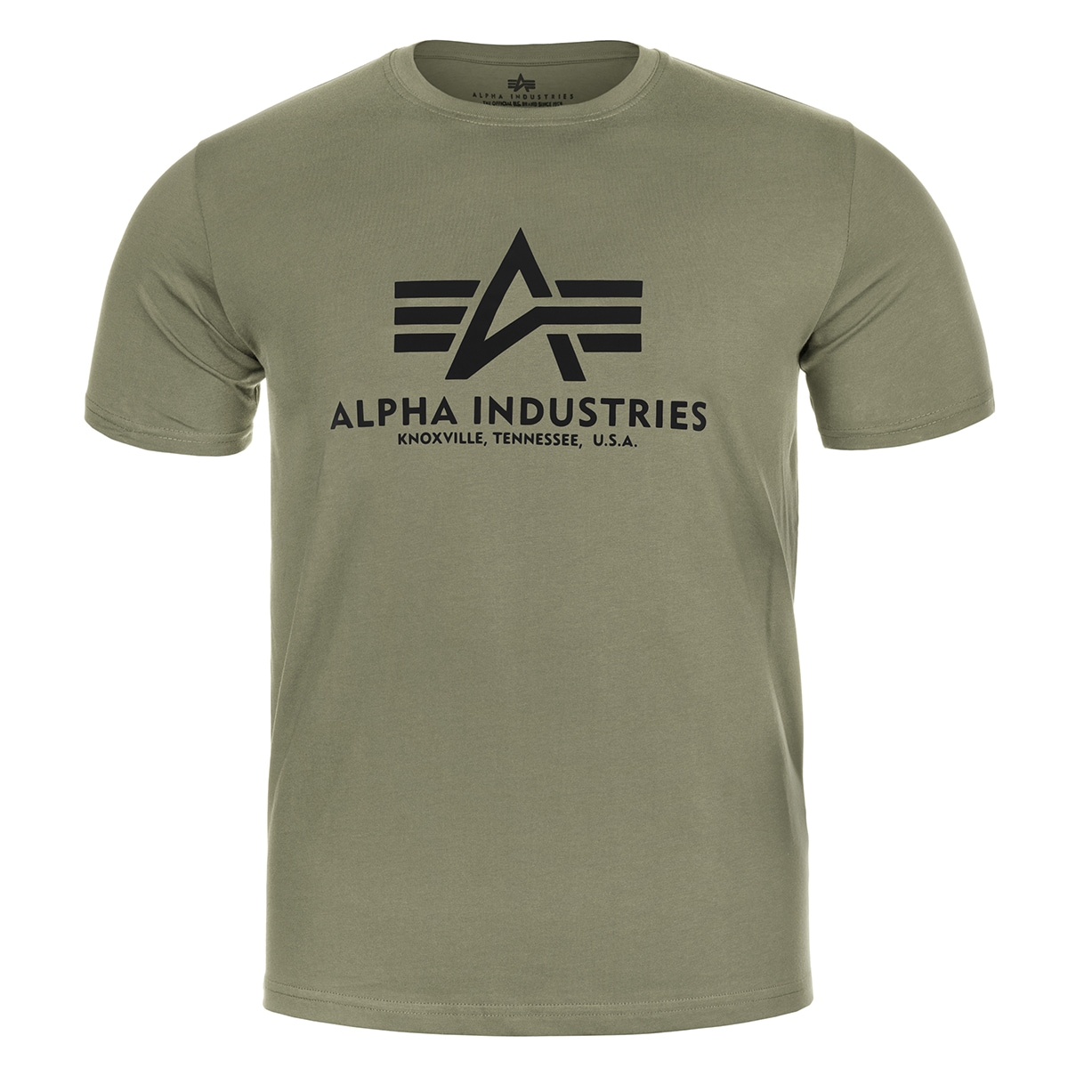 Alpha Industries - Basic T-Shirt - Olive/Black