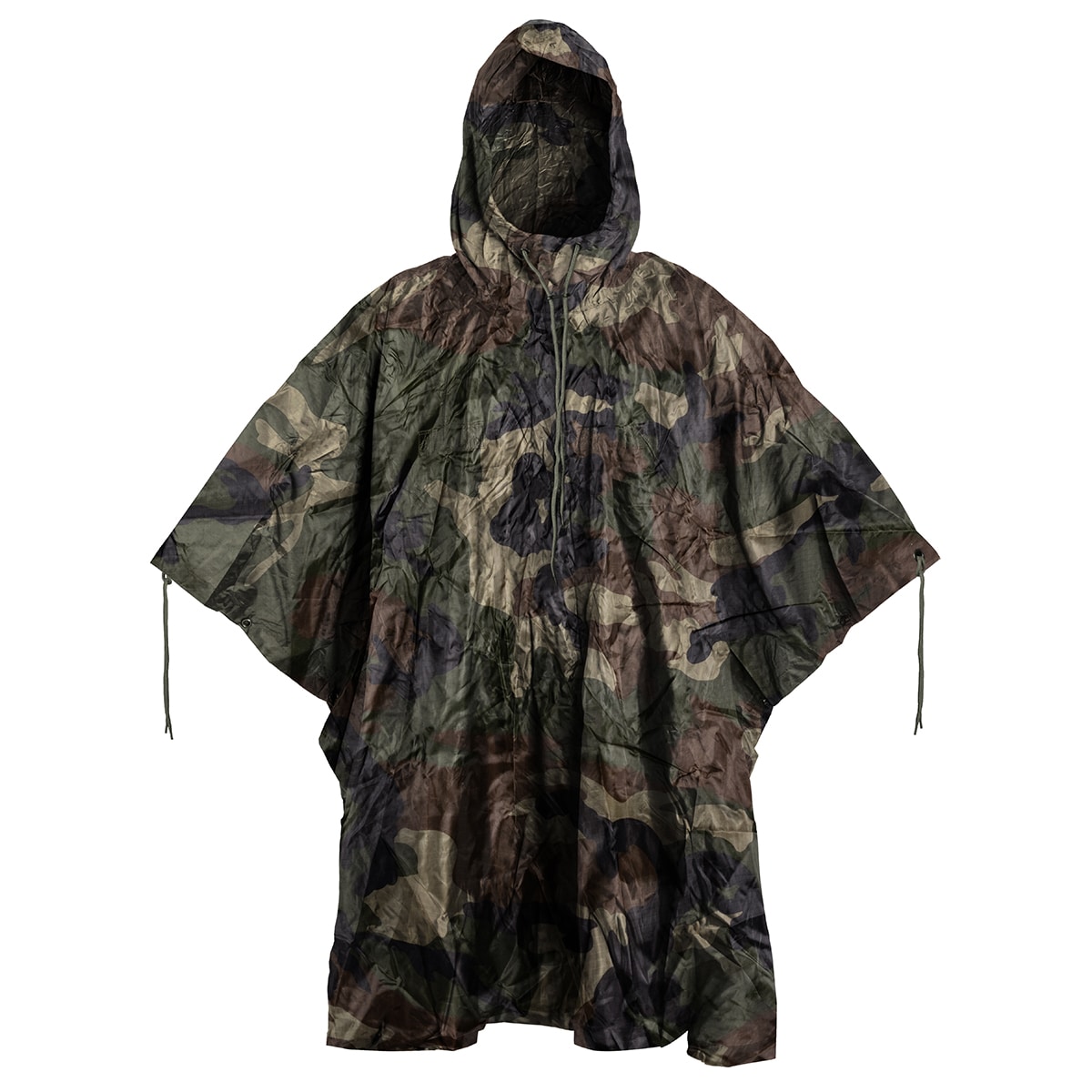 Mil-Tec US Rip-Stop - Poncho - Woodland