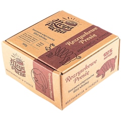 Moya Pucha - Konservierte Lebensmittel - "Rozrywkowe Prosię"- Getrocknetes Schweinefleisch BBQ Whiskey 300 g