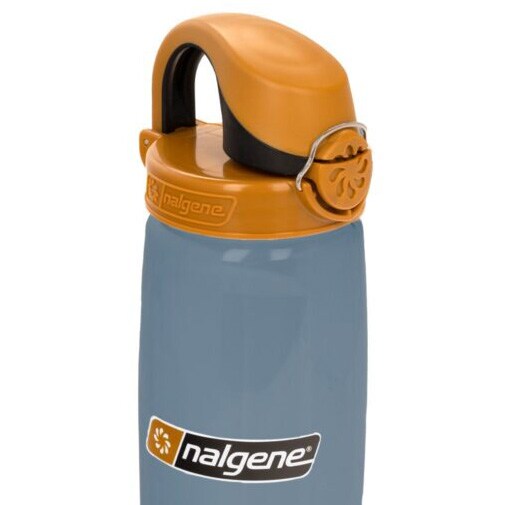 Nalgene - On The Fly Trinkflasche 710 ml - Rhino/Brown Black Cap