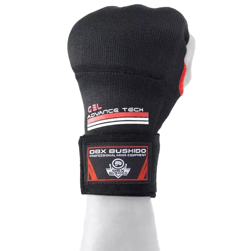 DBX Bushido - Handschuhe Gel - Schwarz/Rot