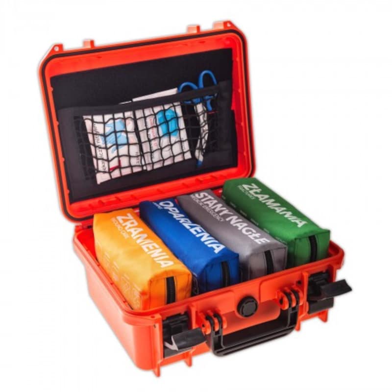 AedMax - Trauma Kit Carry Case {ROSZ] - modularer Erste-Hilfe-Kasten 