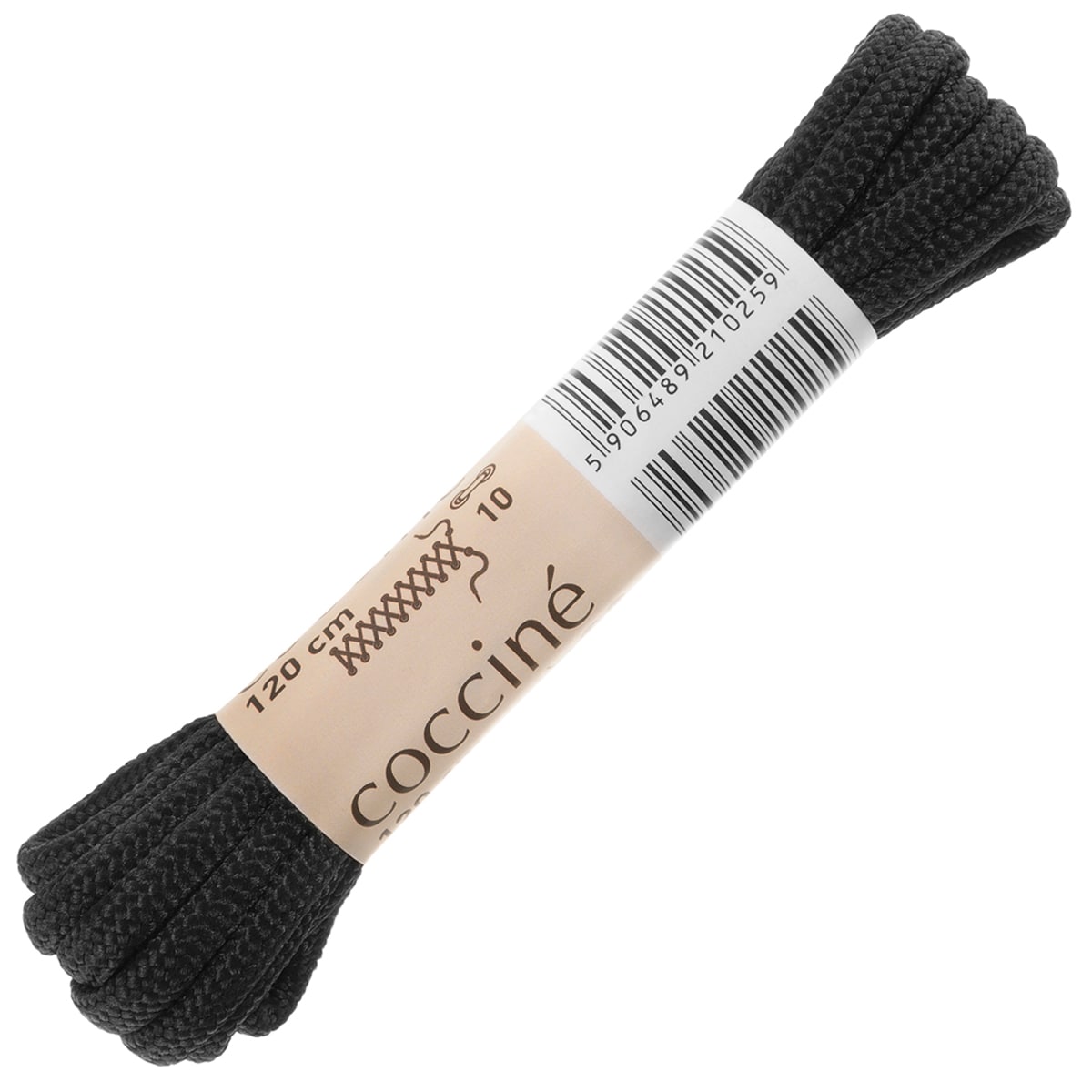 Coccine - Premium-Schnürsenkel - black