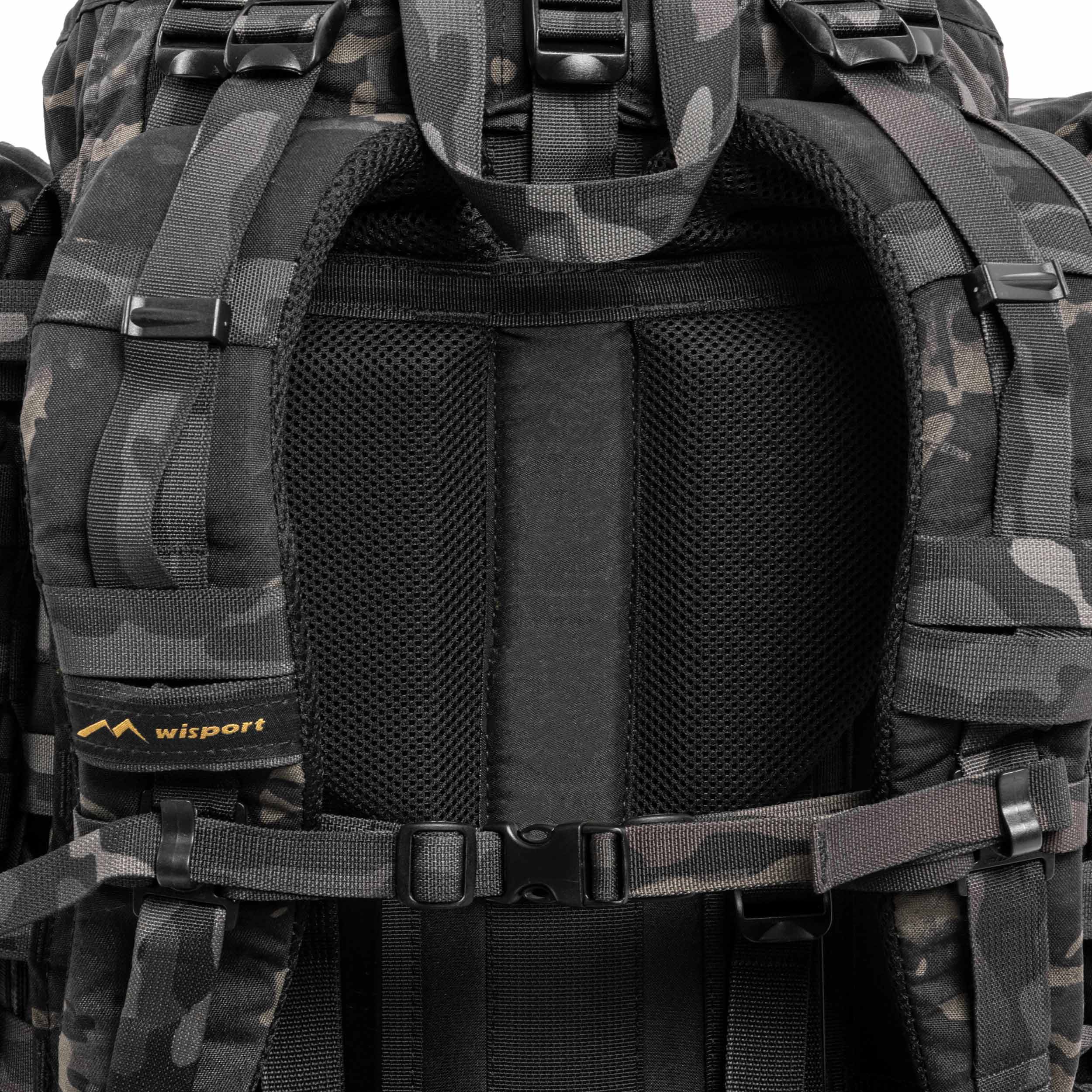 Wisport - Raccoon - Rucksack 65 l - Multicam Black