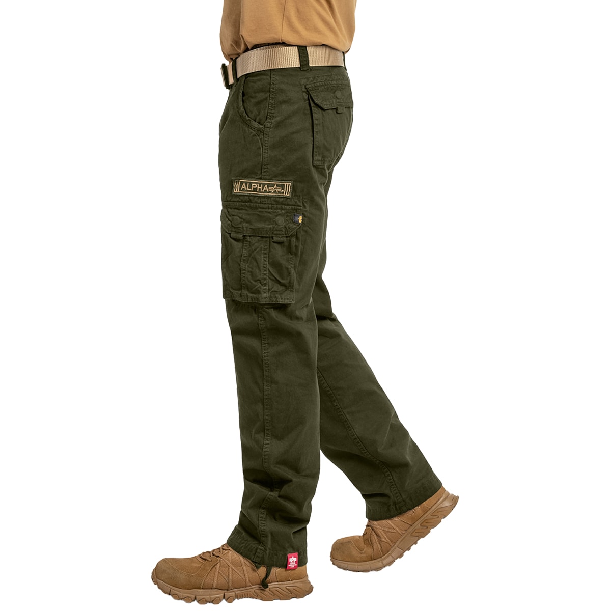 Alpha Industries - Jet Pant - Hose - Dark Olive